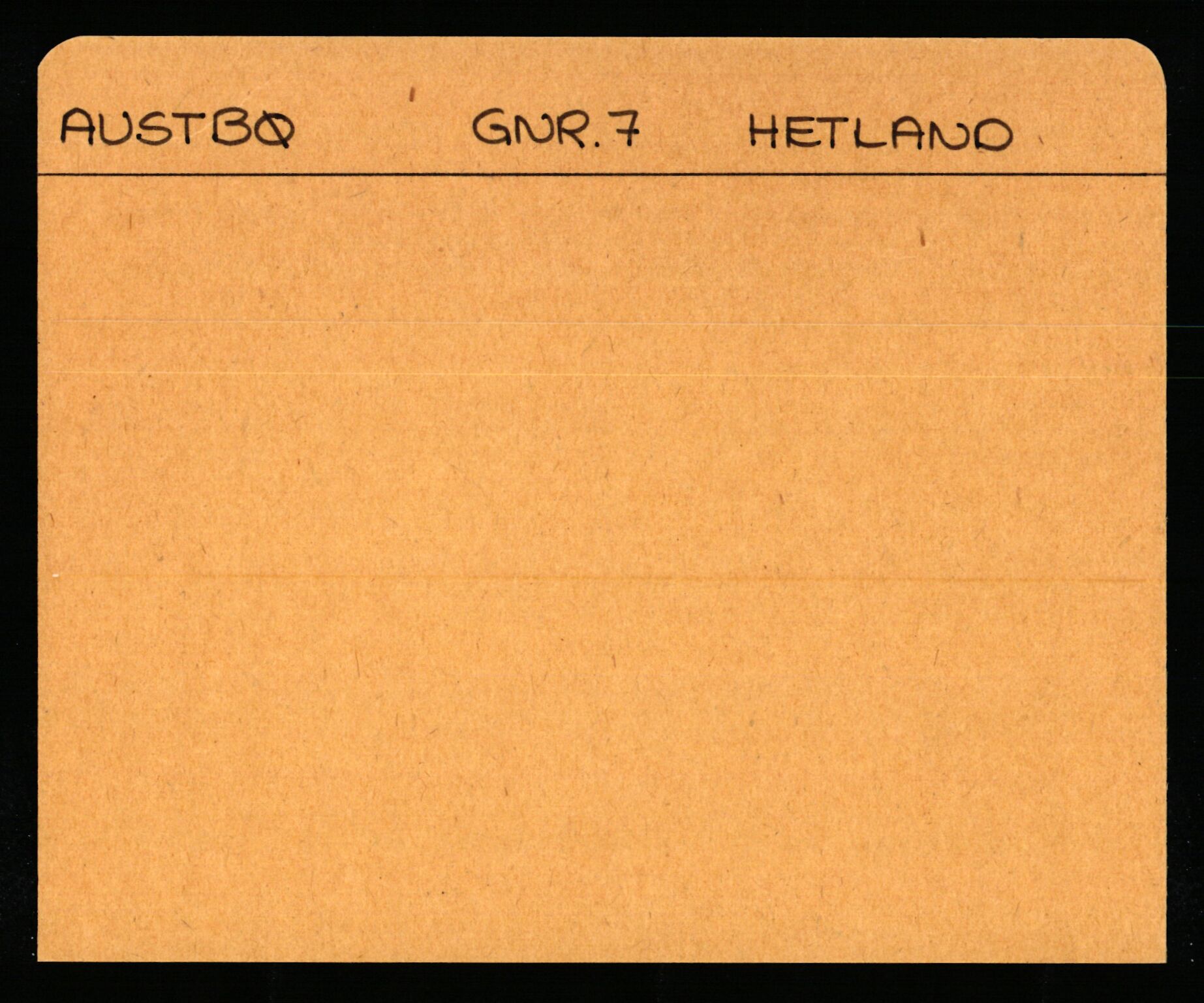 Statsarkivet i Stavanger, AV/SAST-A-101971/03/Y/Ym/L0003: Åstedskort sortert etter gårdsnavn: Austbø - Bandeberg, 1600-1950, s. 1