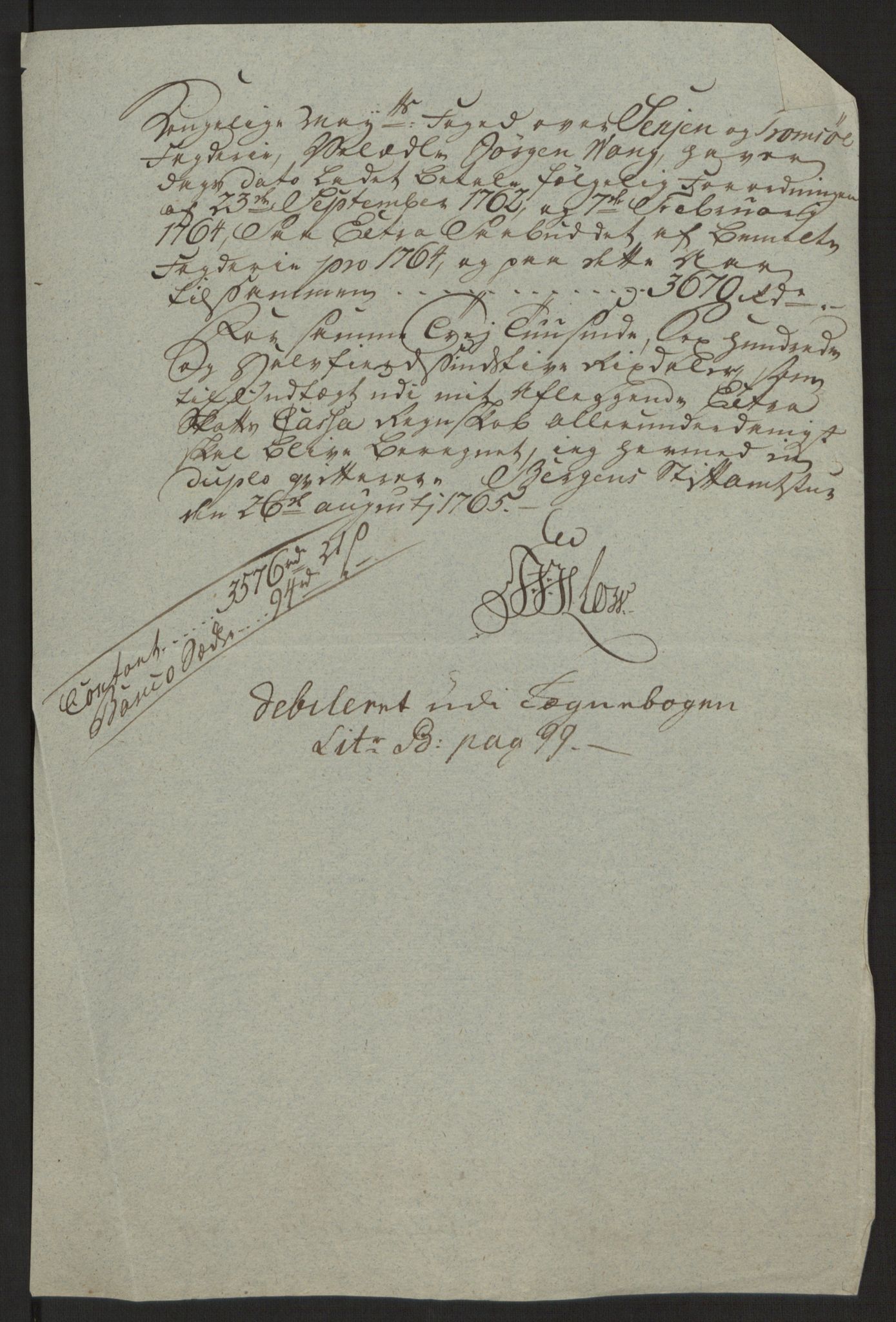 Rentekammeret inntil 1814, Reviderte regnskaper, Fogderegnskap, RA/EA-4092/R68/L4845: Ekstraskatten Senja og Troms, 1762-1765, s. 560