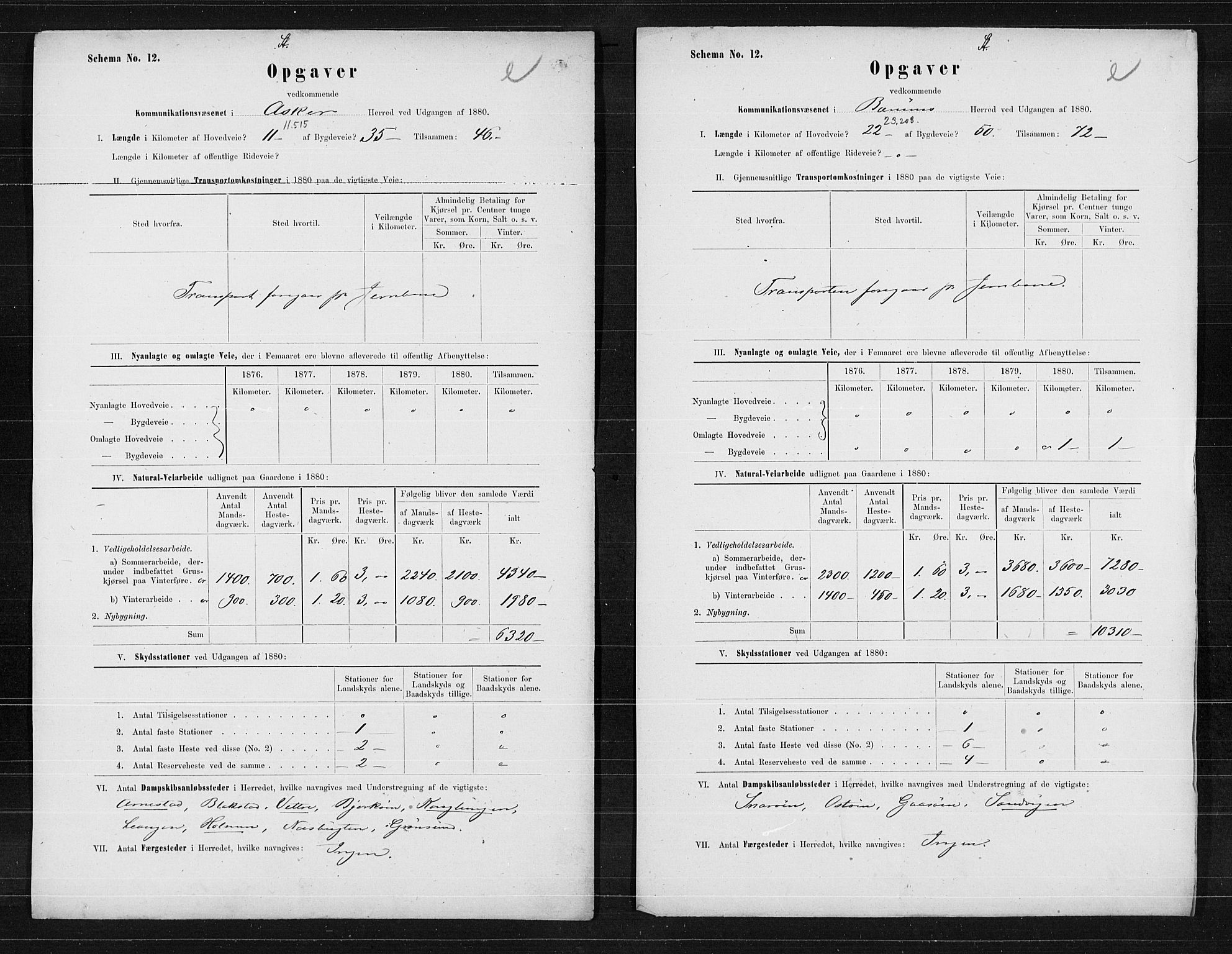 Statistisk sentralbyrå, Næringsøkonomiske emner, Generelt - Amtmennenes femårsberetninger, AV/RA-S-2233/F/Fa/L0055: --, 1880, s. 722