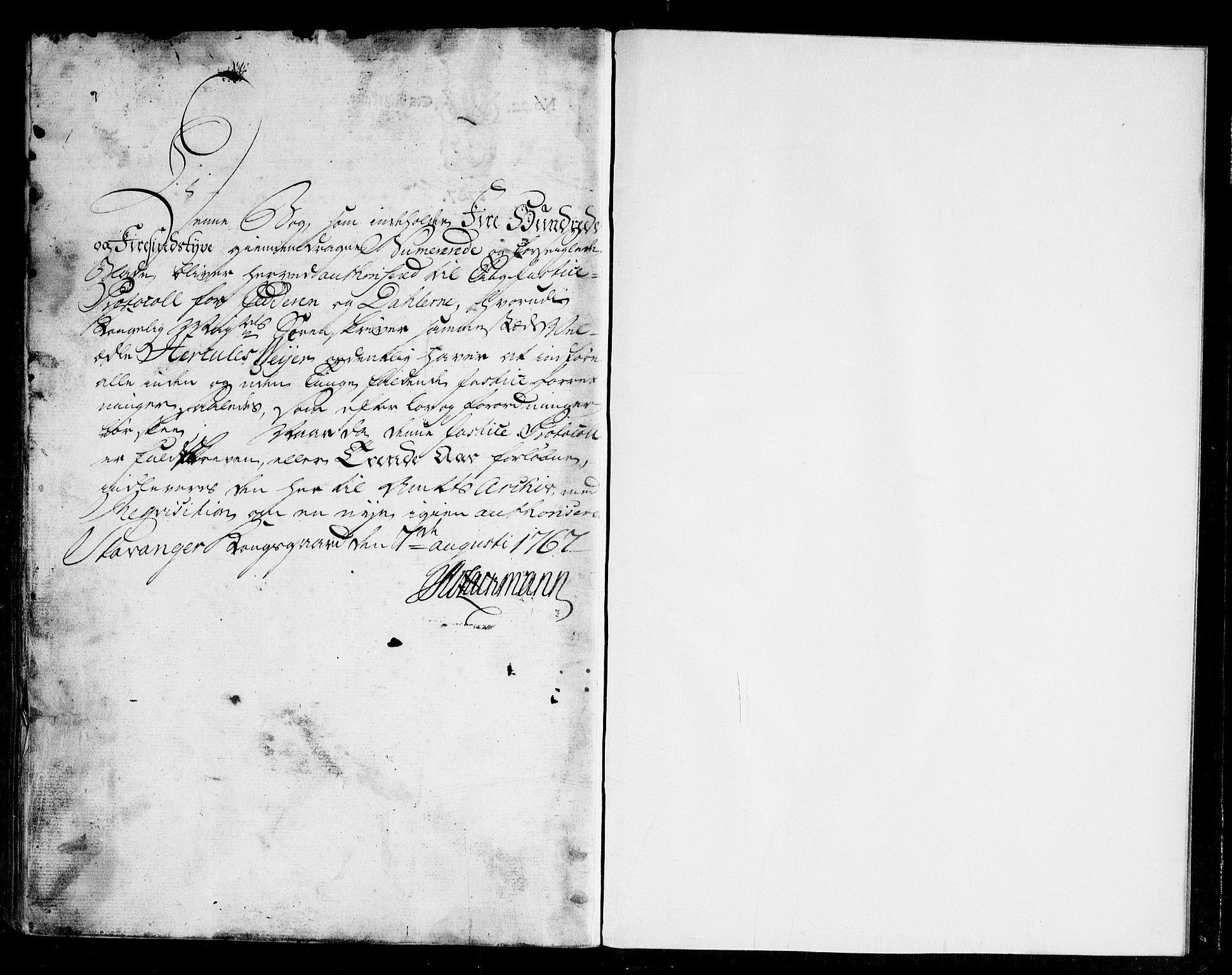Jæren og Dalane sorenskriveri, SAST/A-100306/3/30/30BA/L0088b: TINGBOK BD.II, 1767-1770