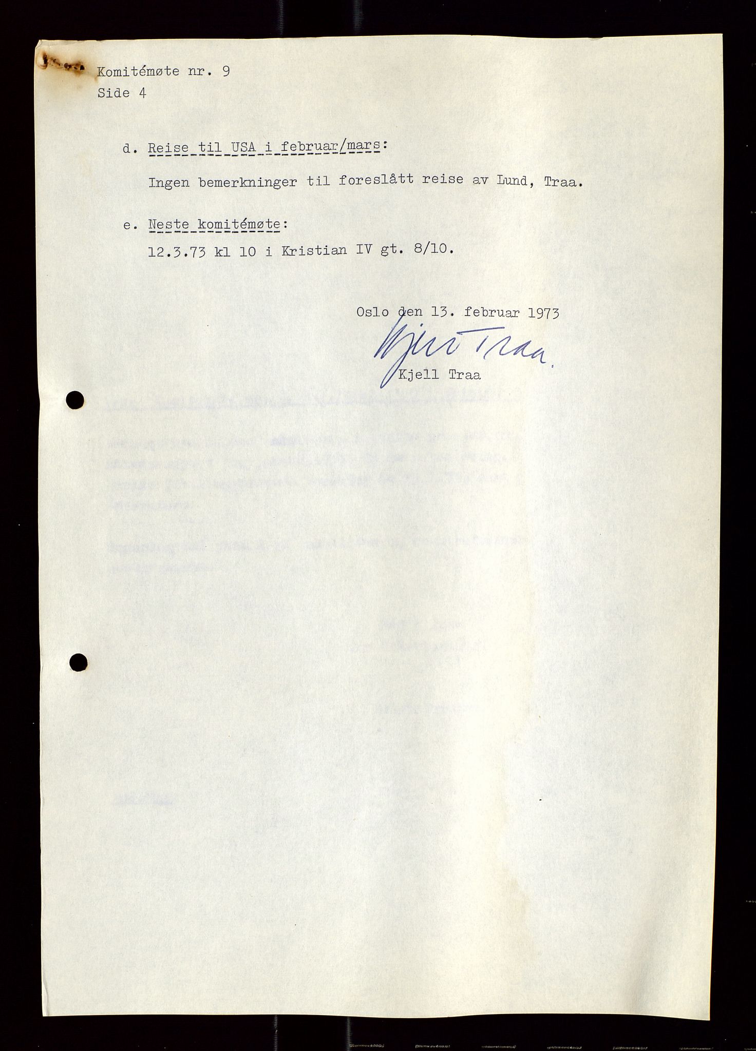 Industridepartementet, Oljekontoret, AV/SAST-A-101348/Di/L0004: DWP, møter, komite`møter, 761 forskning/teknologi, 1972-1975, s. 230