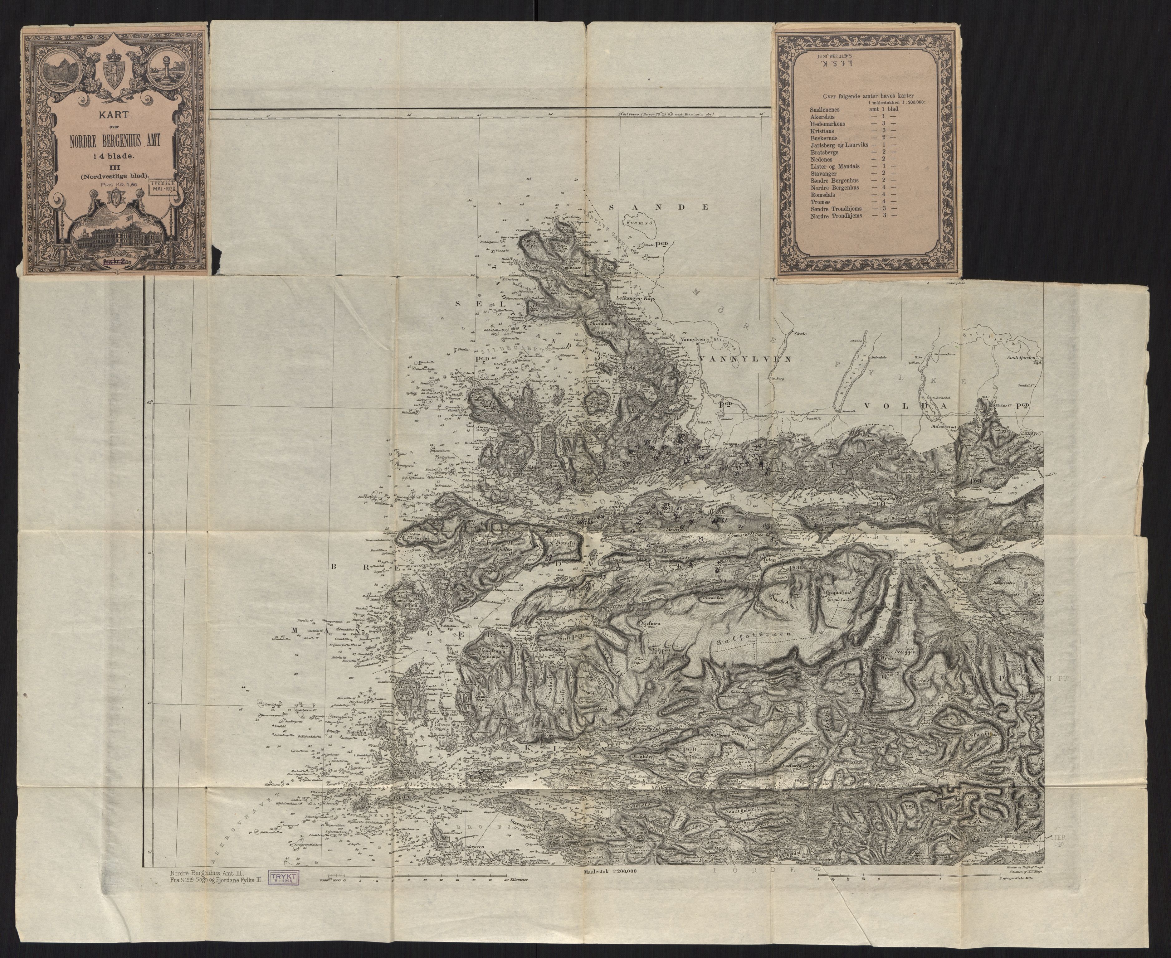 Instituttet for sammenlignende kulturforskning, RA/PA-0424/F/Fc/L0012/0001: Eske B12: / Sogn og Fjordane (perm XXXI), 1933-1937