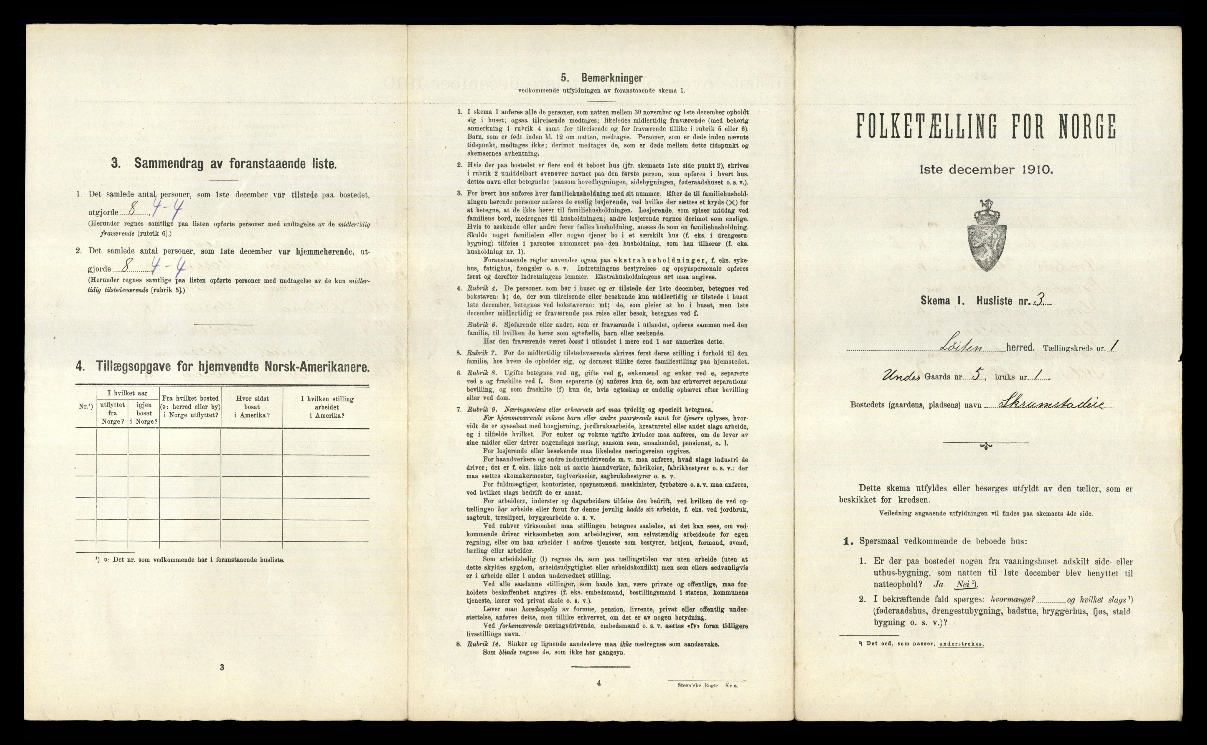 RA, Folketelling 1910 for 0415 Løten herred, 1910, s. 56