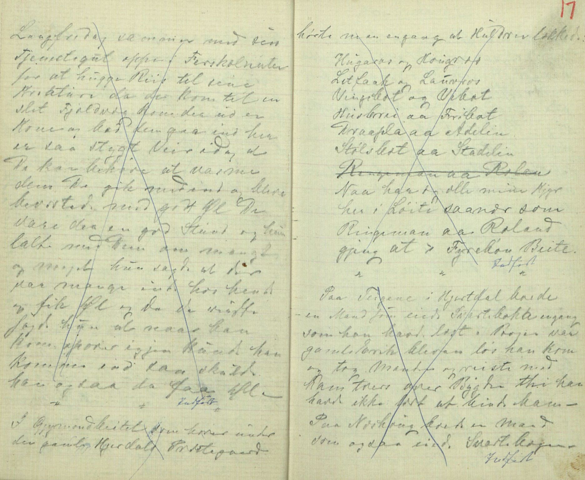 Rikard Berge, TEMU/TGM-A-1003/F/L0016/0013: 529-550 / 541 Oppskrifter av Halvor N. Tvedten, 1893, s. 16-17