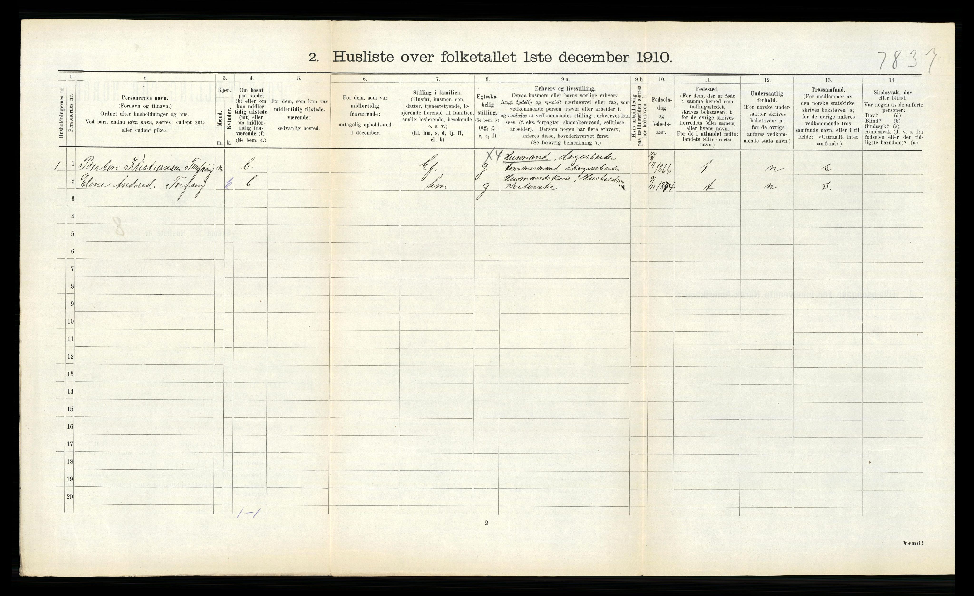 RA, Folketelling 1910 for 1735 Kvam herred, 1910, s. 362