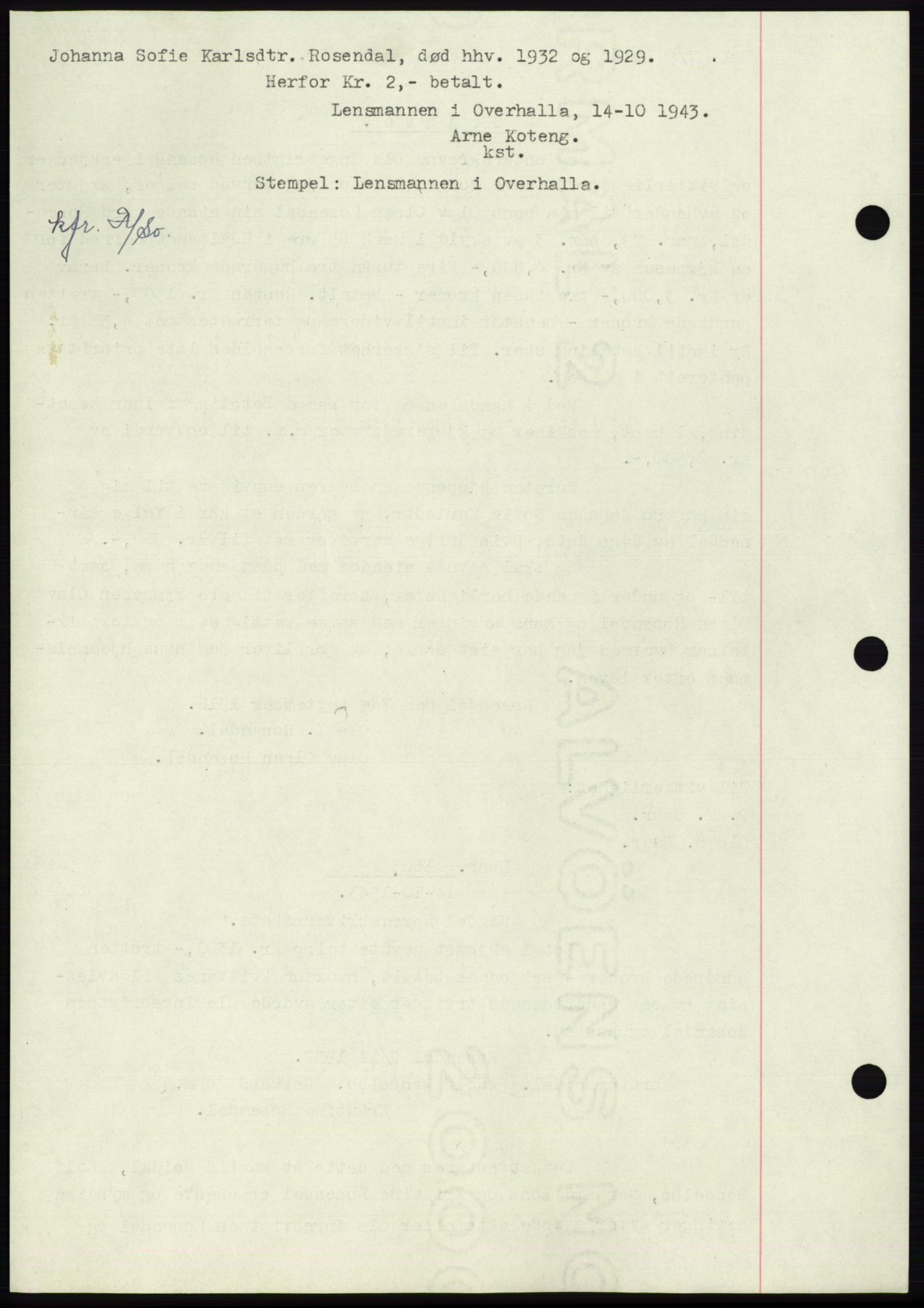 Namdal sorenskriveri, SAT/A-4133/1/2/2C: Pantebok nr. -, 1916-1921, Tingl.dato: 07.09.1916