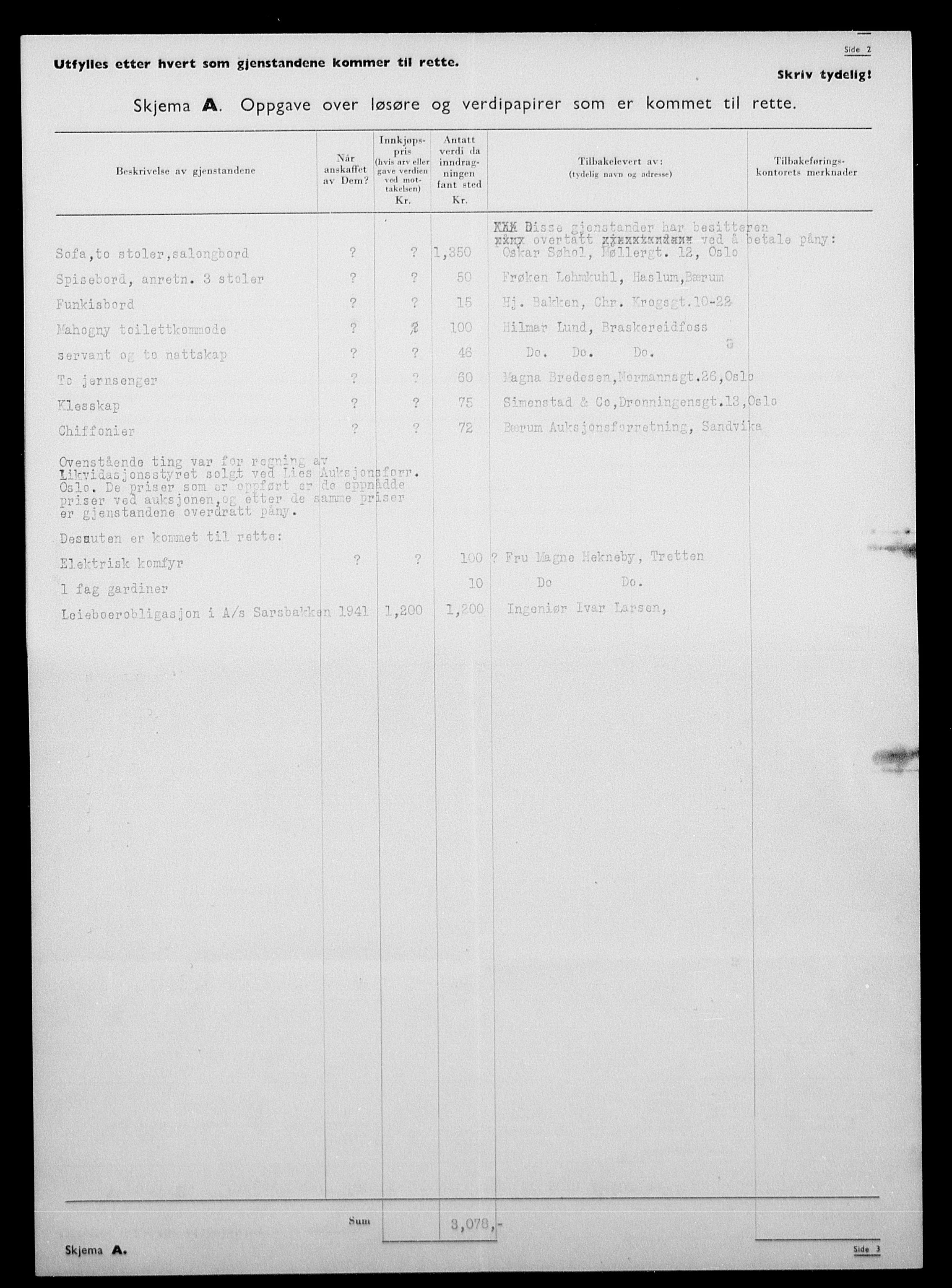 Justisdepartementet, Tilbakeføringskontoret for inndratte formuer, AV/RA-S-1564/H/Hc/Hcc/L0932: --, 1945-1947, s. 306