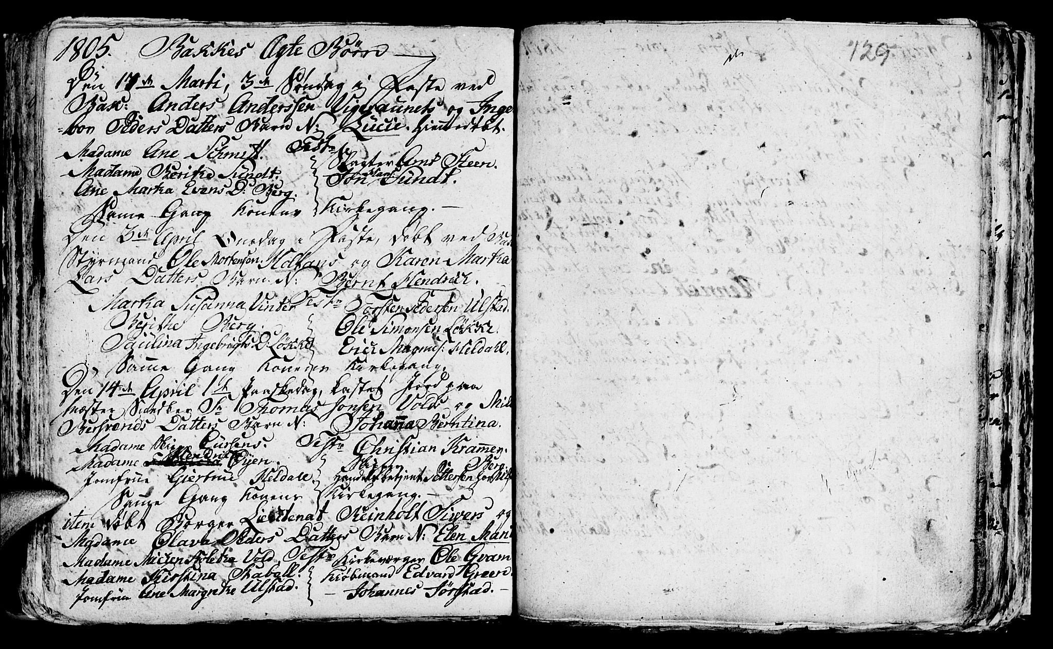 Ministerialprotokoller, klokkerbøker og fødselsregistre - Sør-Trøndelag, AV/SAT-A-1456/604/L0218: Klokkerbok nr. 604C01, 1754-1819, s. 129