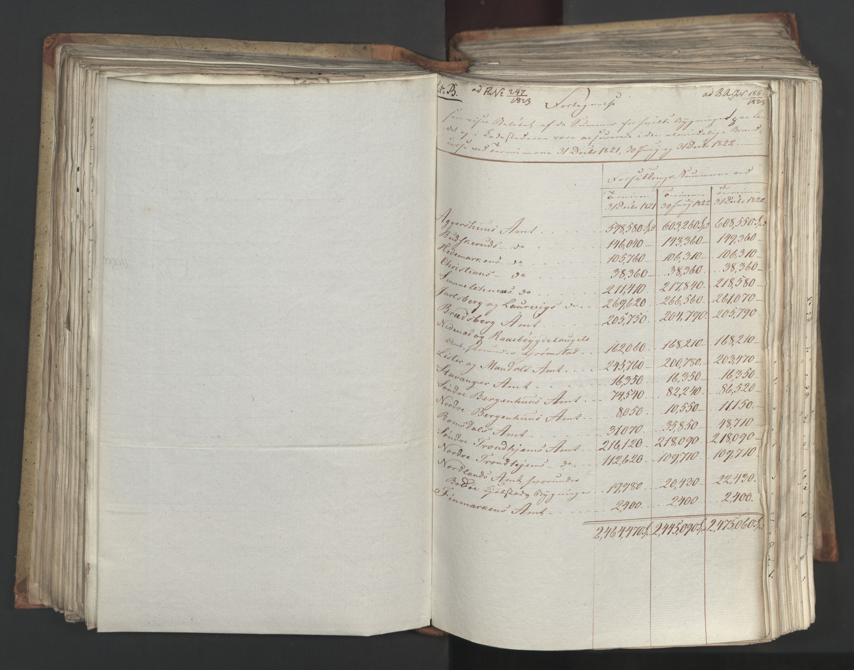 Statsrådsavdelingen i Stockholm, RA/S-1003/D/Da/L0034: Regjeringsinnstillinger nr. 275-540, 1823, s. 220