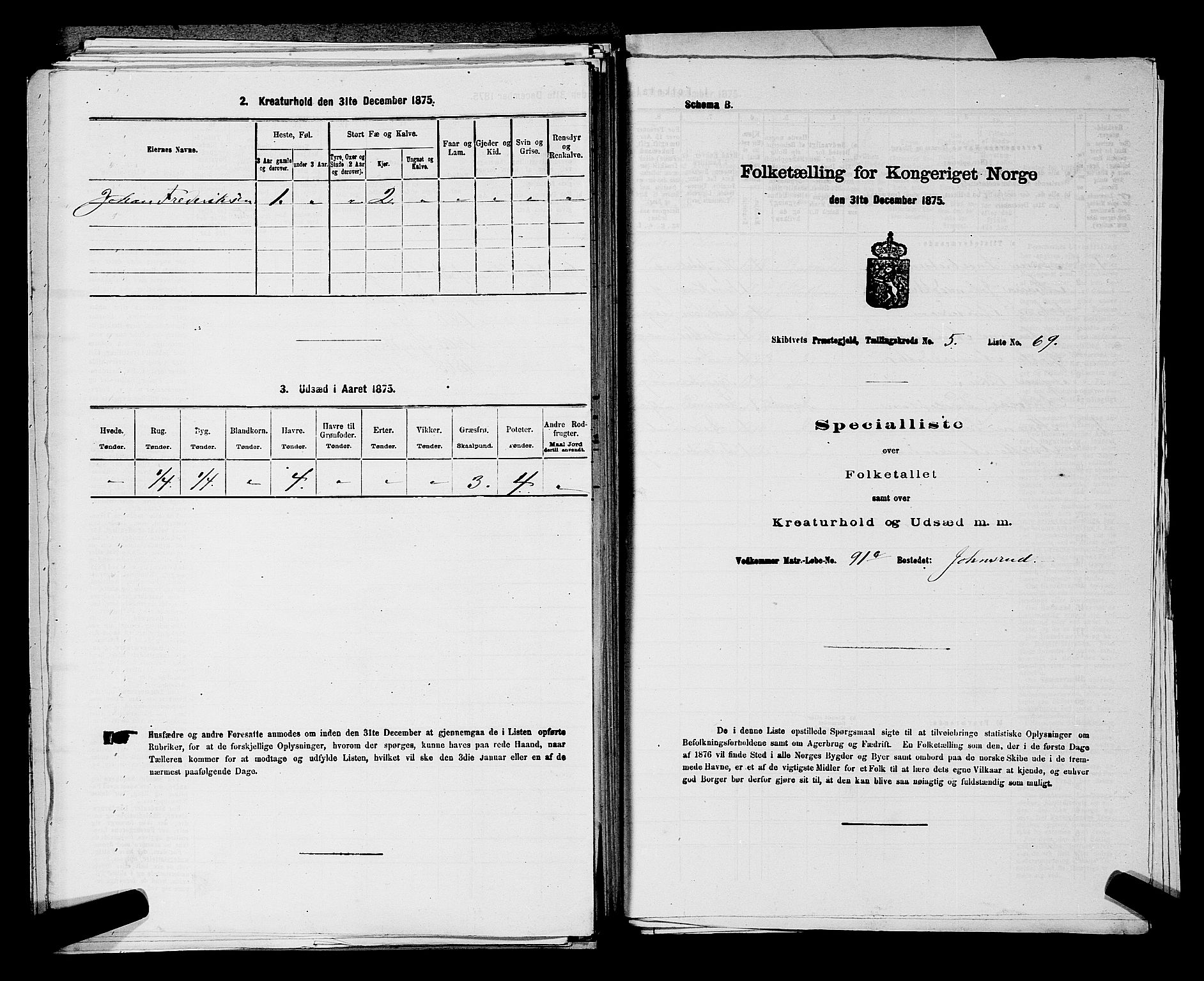 RA, Folketelling 1875 for 0127P Skiptvet prestegjeld, 1875, s. 1020