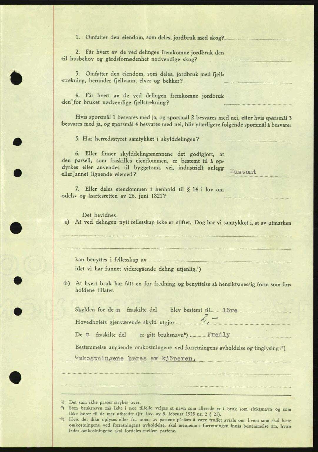 Tønsberg sorenskriveri, AV/SAKO-A-130/G/Ga/Gaa/L0017a: Pantebok nr. A17a, 1945-1945, Dagboknr: 1446/1945