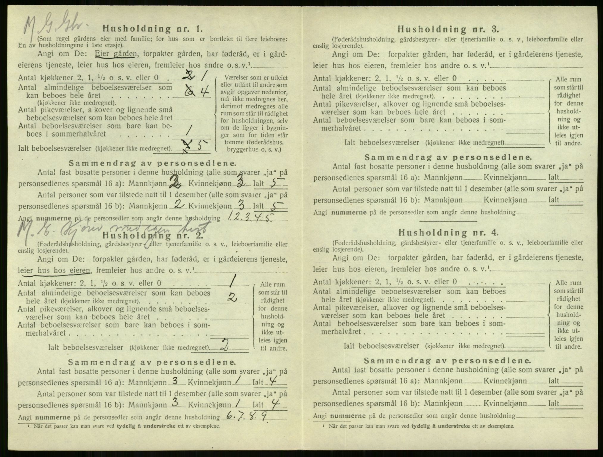 SAKO, Folketelling 1920 for 0720 Stokke herred, 1920, s. 1865