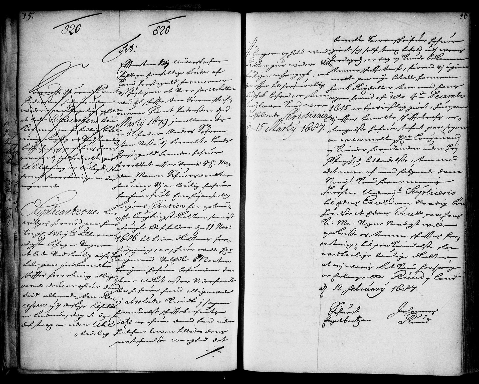 Stattholderembetet 1572-1771, AV/RA-EA-2870/Ae/L0004: Supplikasjons- og resolusjonsprotokoll, 1687, s. 15b-16a