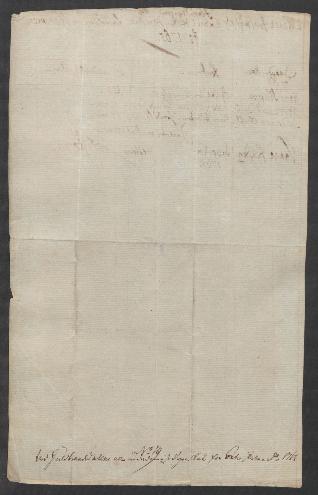 Rentekammeret inntil 1814, Reviderte regnskaper, Fogderegnskap, AV/RA-EA-4092/R17/L1266: Ekstraskatten Gudbrandsdal, 1762-1766, s. 518