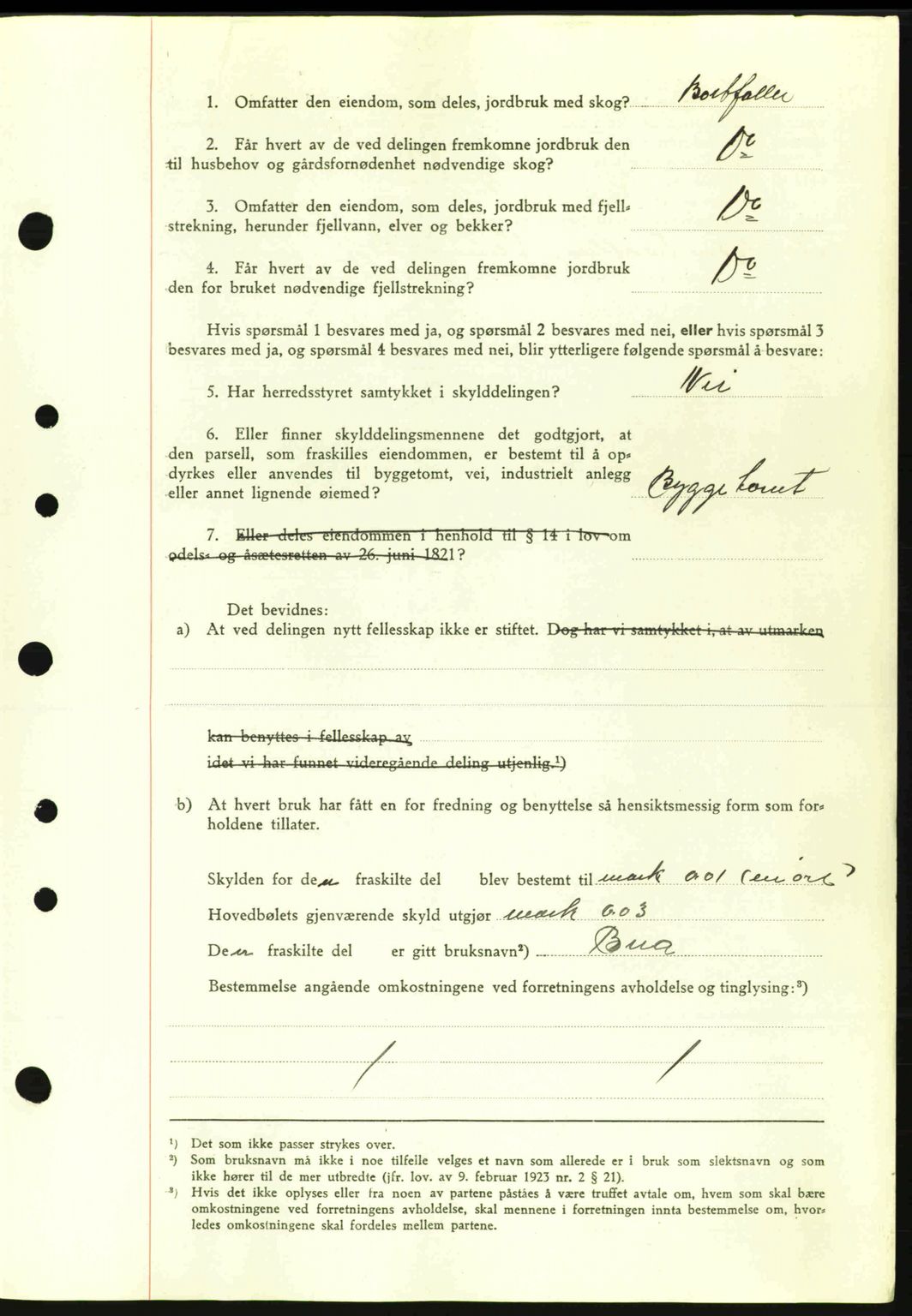 Tønsberg sorenskriveri, AV/SAKO-A-130/G/Ga/Gaa/L0010: Pantebok nr. A10, 1941-1941, Dagboknr: 1167/1941