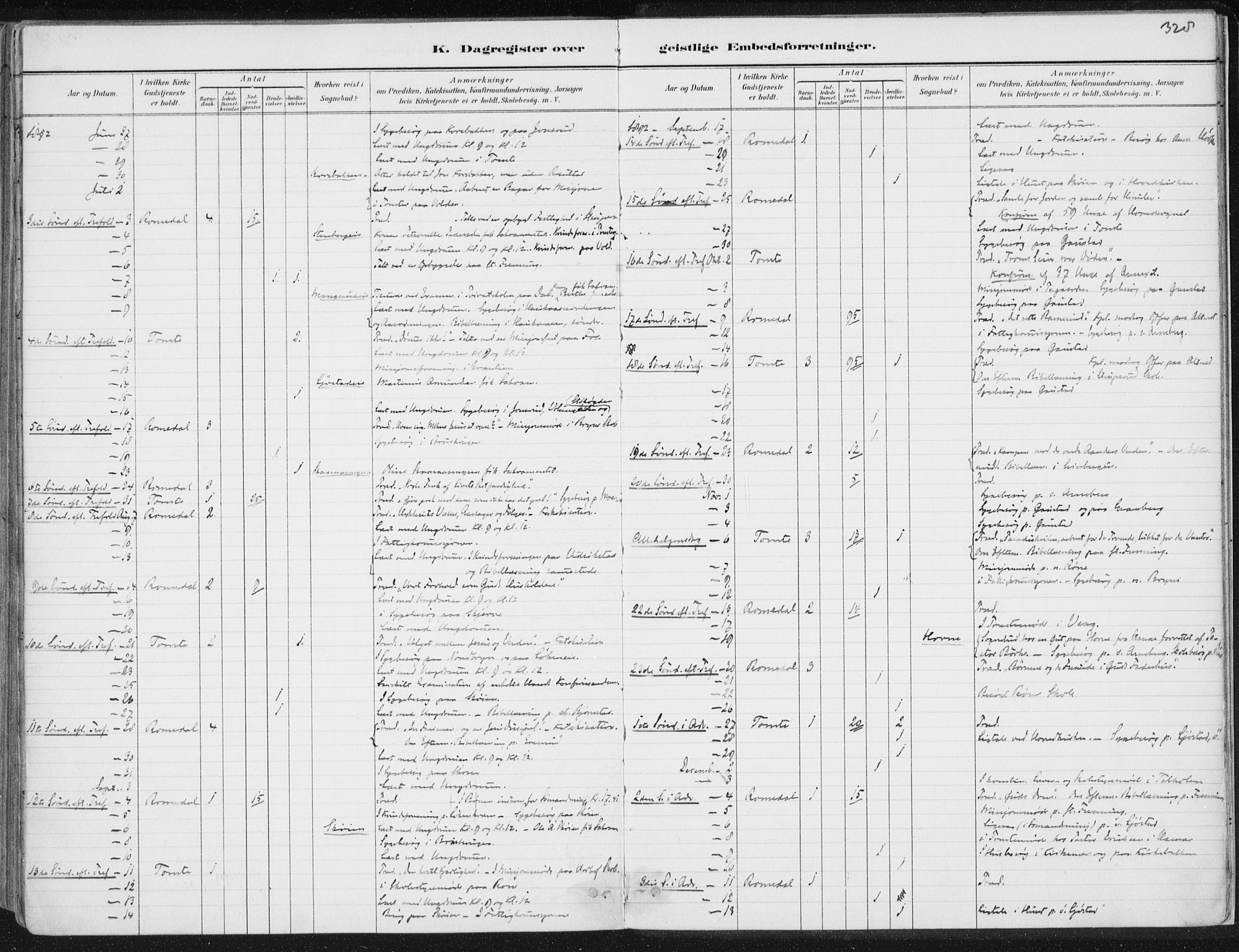 Romedal prestekontor, AV/SAH-PREST-004/K/L0010: Ministerialbok nr. 10, 1880-1895, s. 328