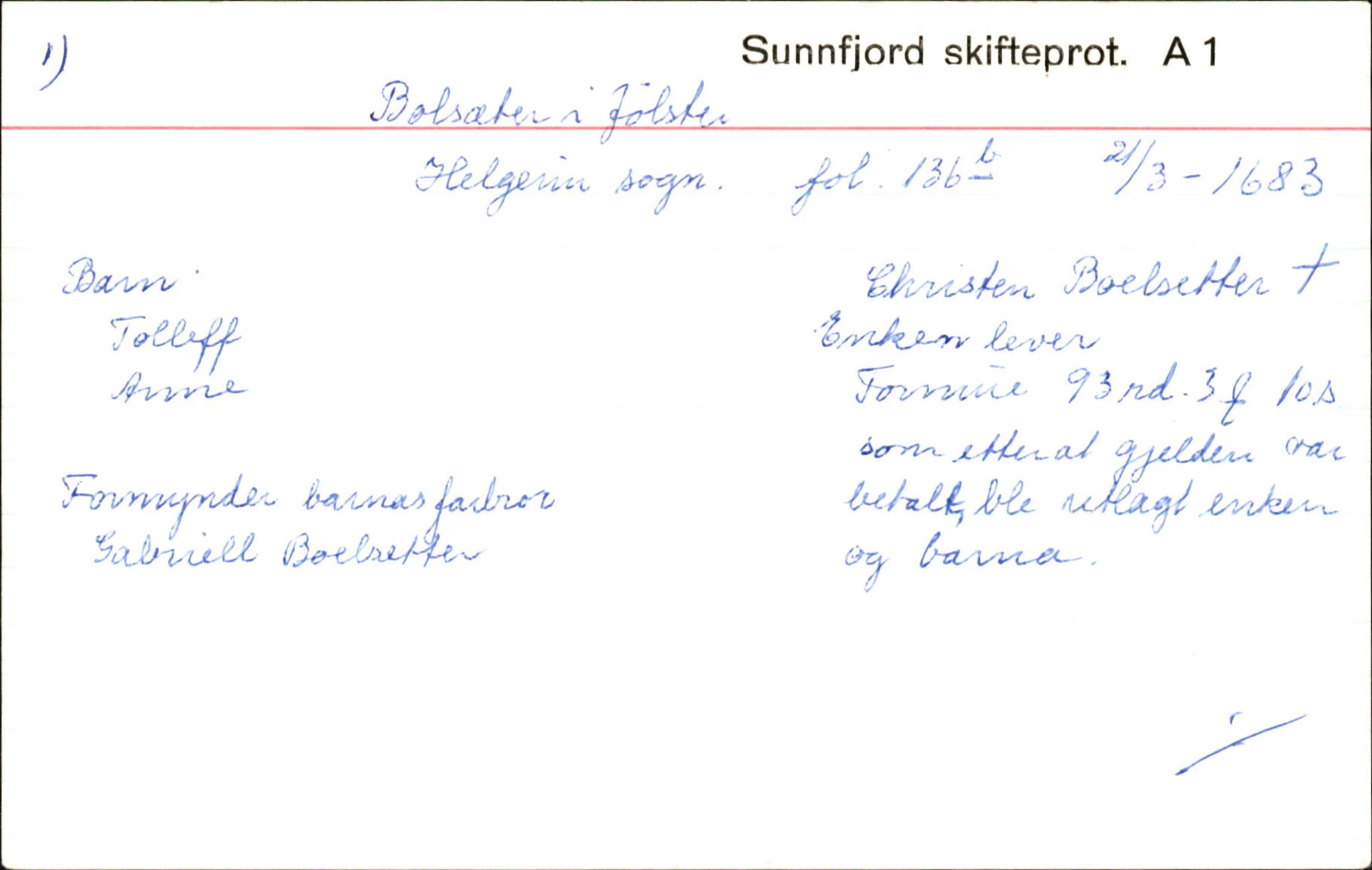 Skiftekort ved Statsarkivet i Bergen, SAB/SKIFTEKORT/003/L0001: Skifteprotokoll nr. 1, 1677-1687, s. 585