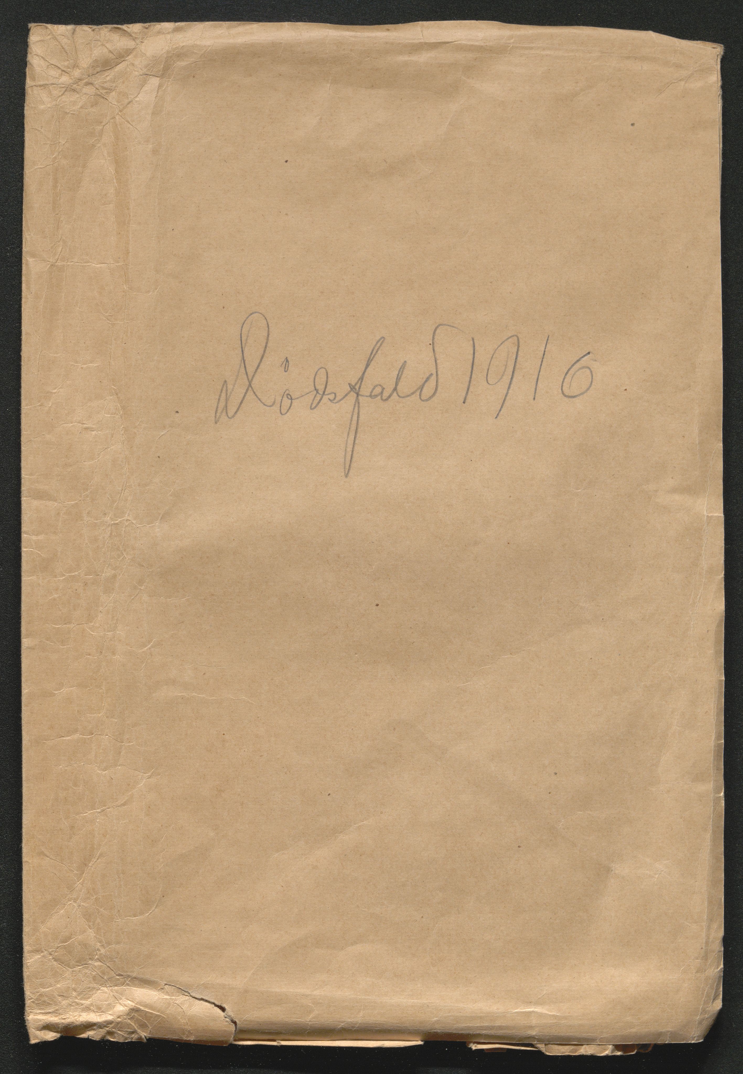 Eiker, Modum og Sigdal sorenskriveri, SAKO/A-123/H/Ha/Hab/L0038: Dødsfallsmeldinger, 1916-1917, s. 1