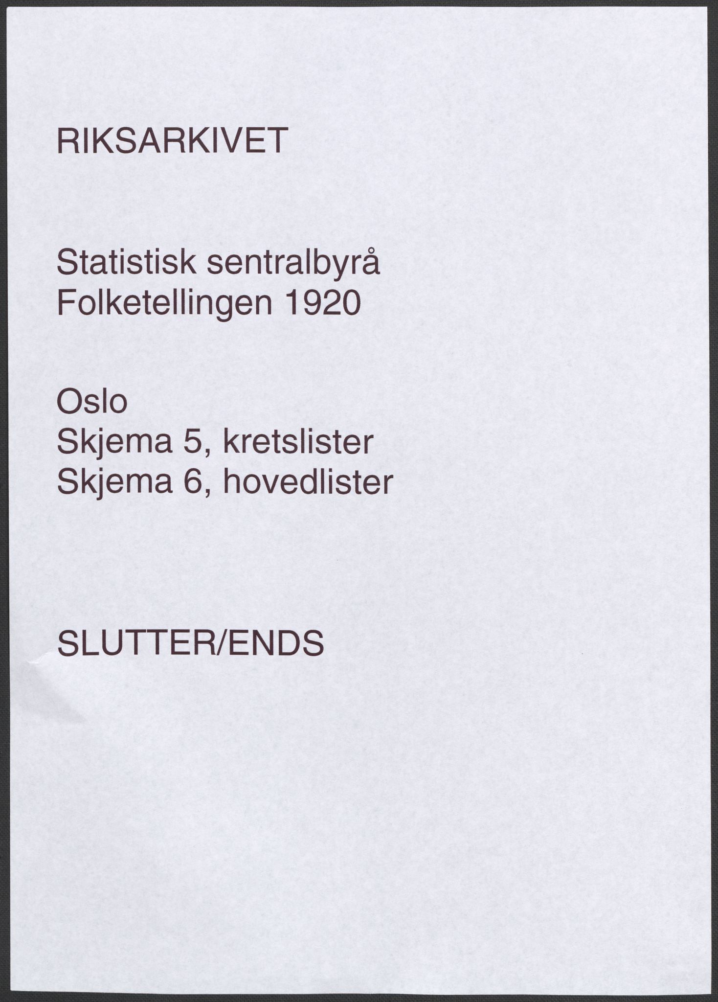 SAO, Folketelling 1920 for 0301 Kristiania kjøpstad, 1920, s. 71