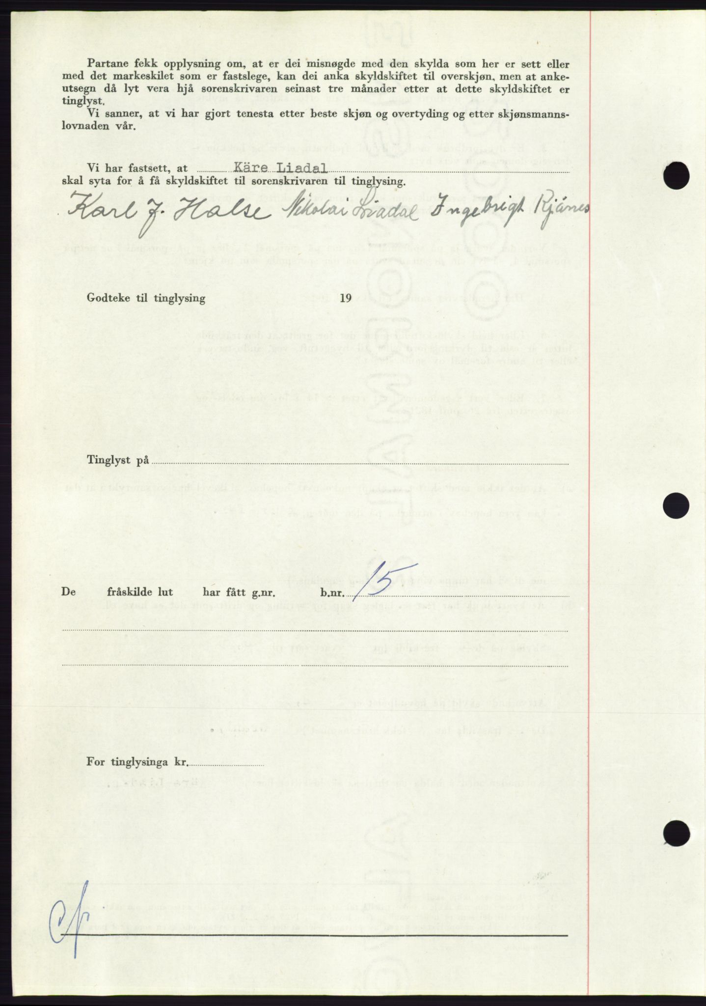 Søre Sunnmøre sorenskriveri, AV/SAT-A-4122/1/2/2C/L0090: Pantebok nr. 16A, 1951-1951, Dagboknr: 2472/1951
