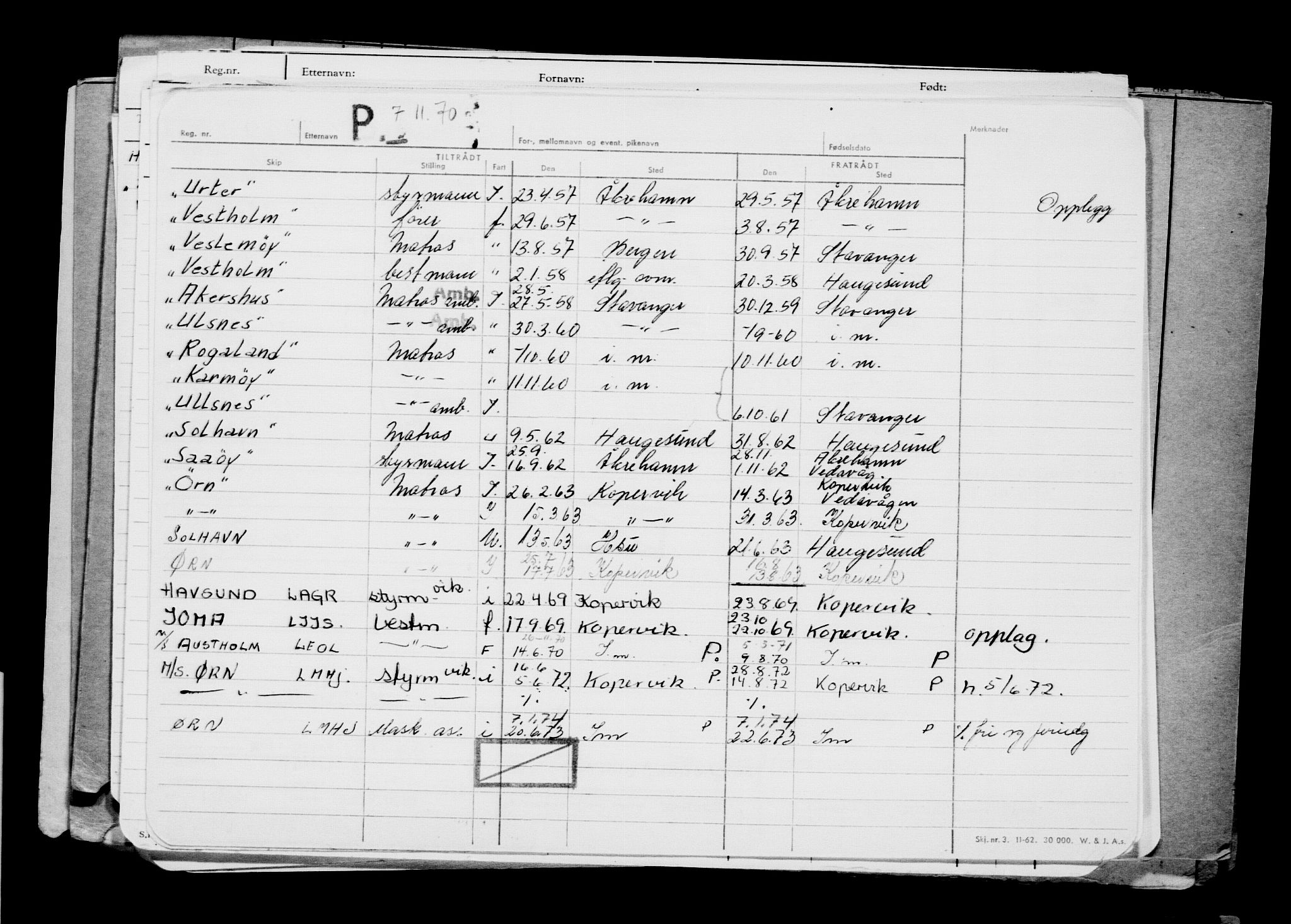 Direktoratet for sjømenn, AV/RA-S-3545/G/Gb/L0079: Hovedkort, 1908, s. 884