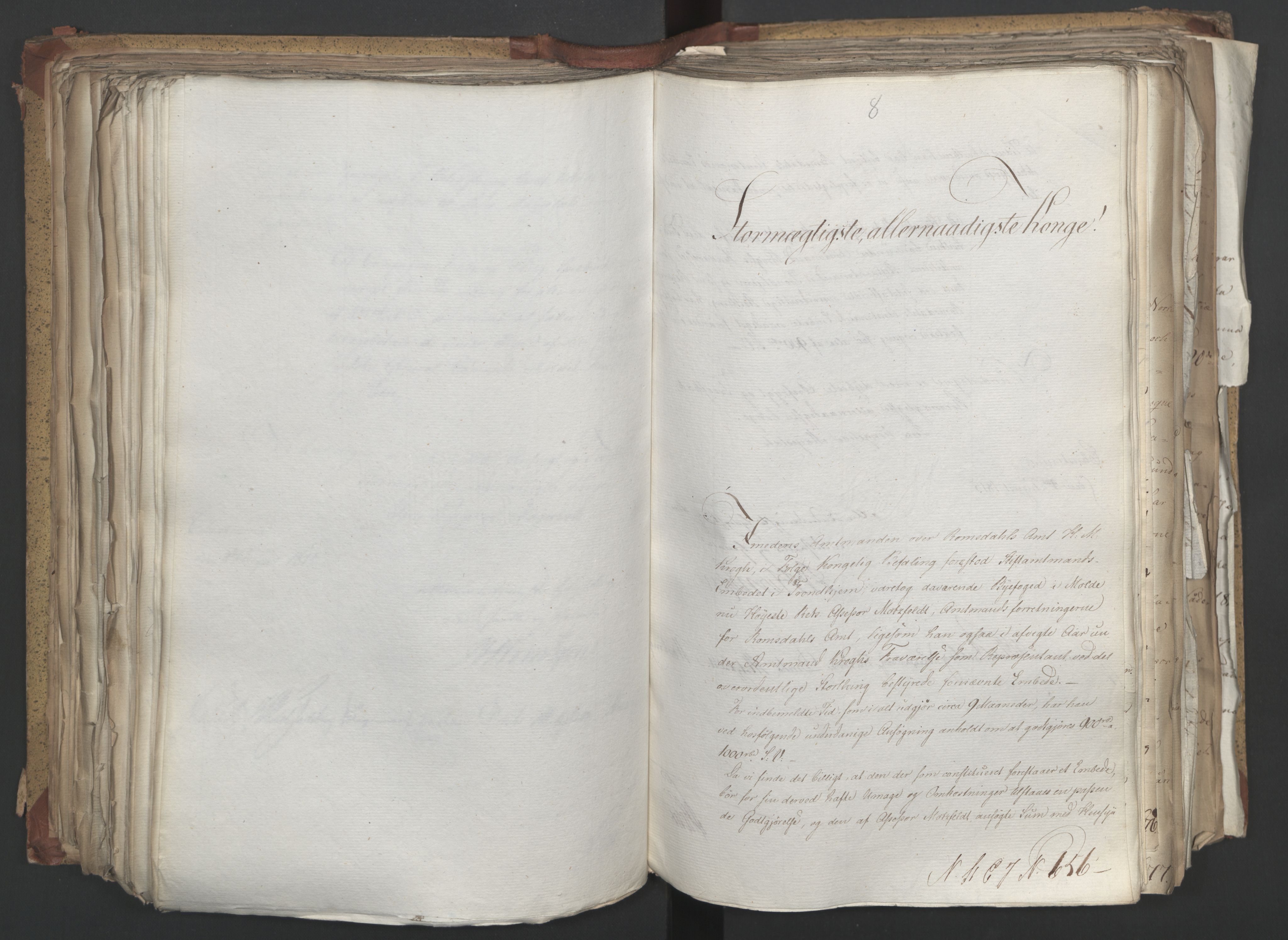Statsrådsavdelingen i Stockholm, AV/RA-S-1003/D/Da/L0003: Regjeringsinnstillinger nr. 519-787, 1815, s. 281