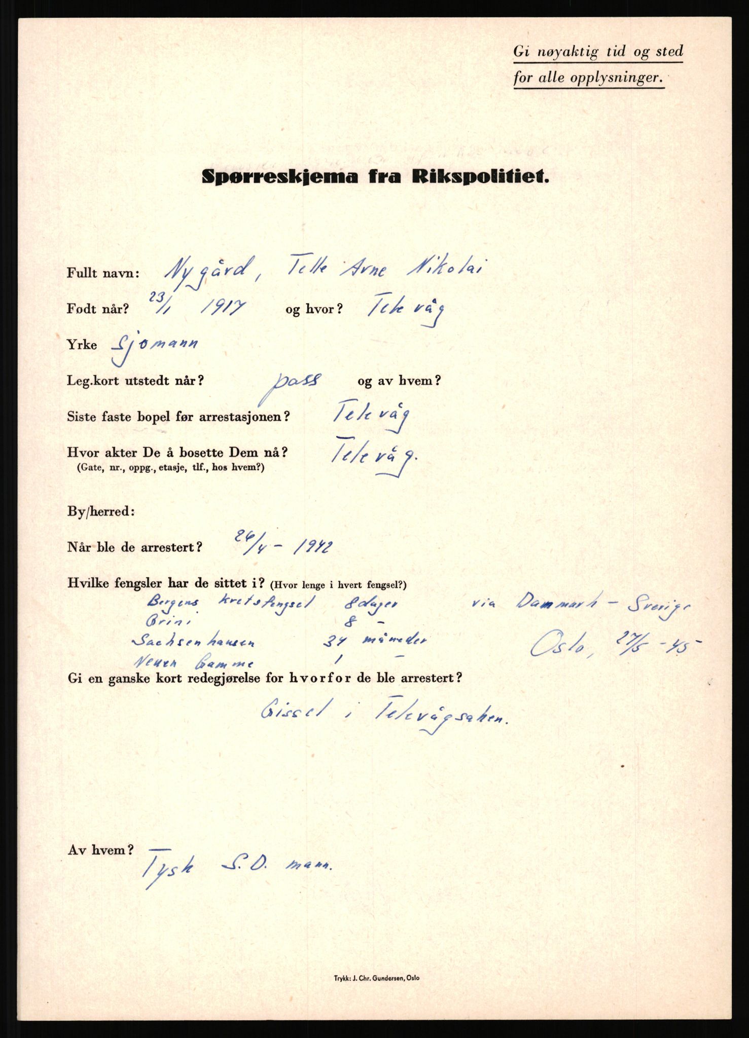 Rikspolitisjefen, AV/RA-S-1560/L/L0013: Noss, Eirik - Petrussen, Sigurd, 1940-1945, s. 59