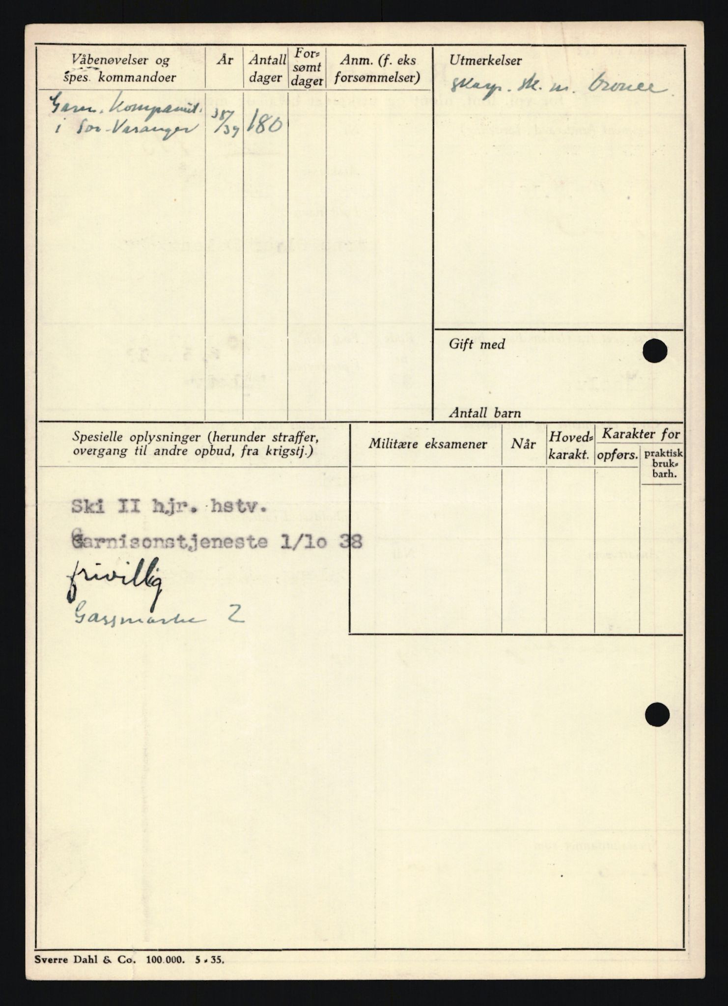 Forsvaret, Troms infanteriregiment nr. 16, AV/RA-RAFA-3146/P/Pa/L0022: Rulleblad for regimentets menige mannskaper, årsklasse 1938, 1938, s. 176