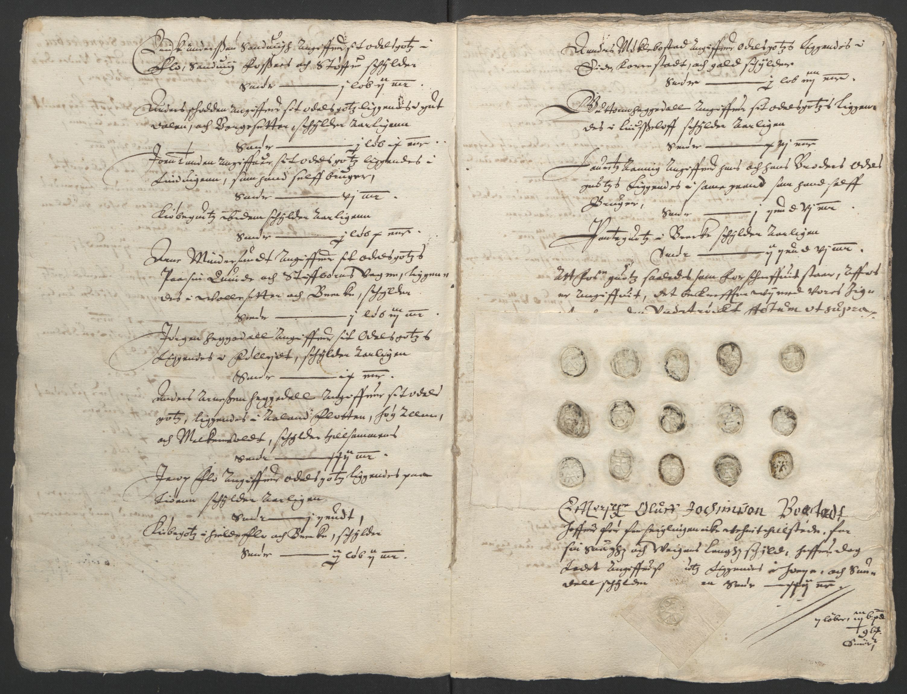 Stattholderembetet 1572-1771, AV/RA-EA-2870/Ek/L0011/0001: Jordebøker til utlikning av rosstjeneste 1624-1626: / Odelsjordebøker for Bergenhus len, 1624, s. 199