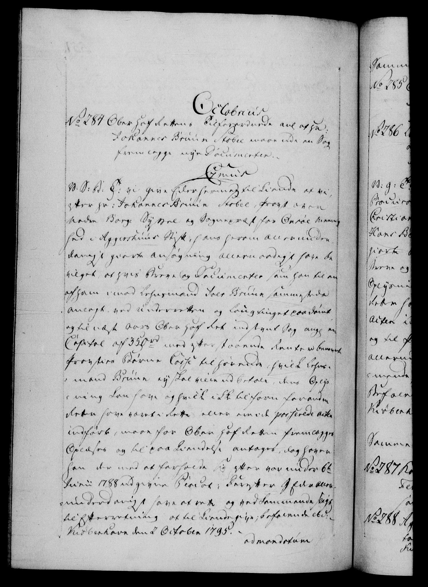 Danske Kanselli 1572-1799, RA/EA-3023/F/Fc/Fca/Fcab/L0045: Norske tegnelser, 1792-1796, s. 551b