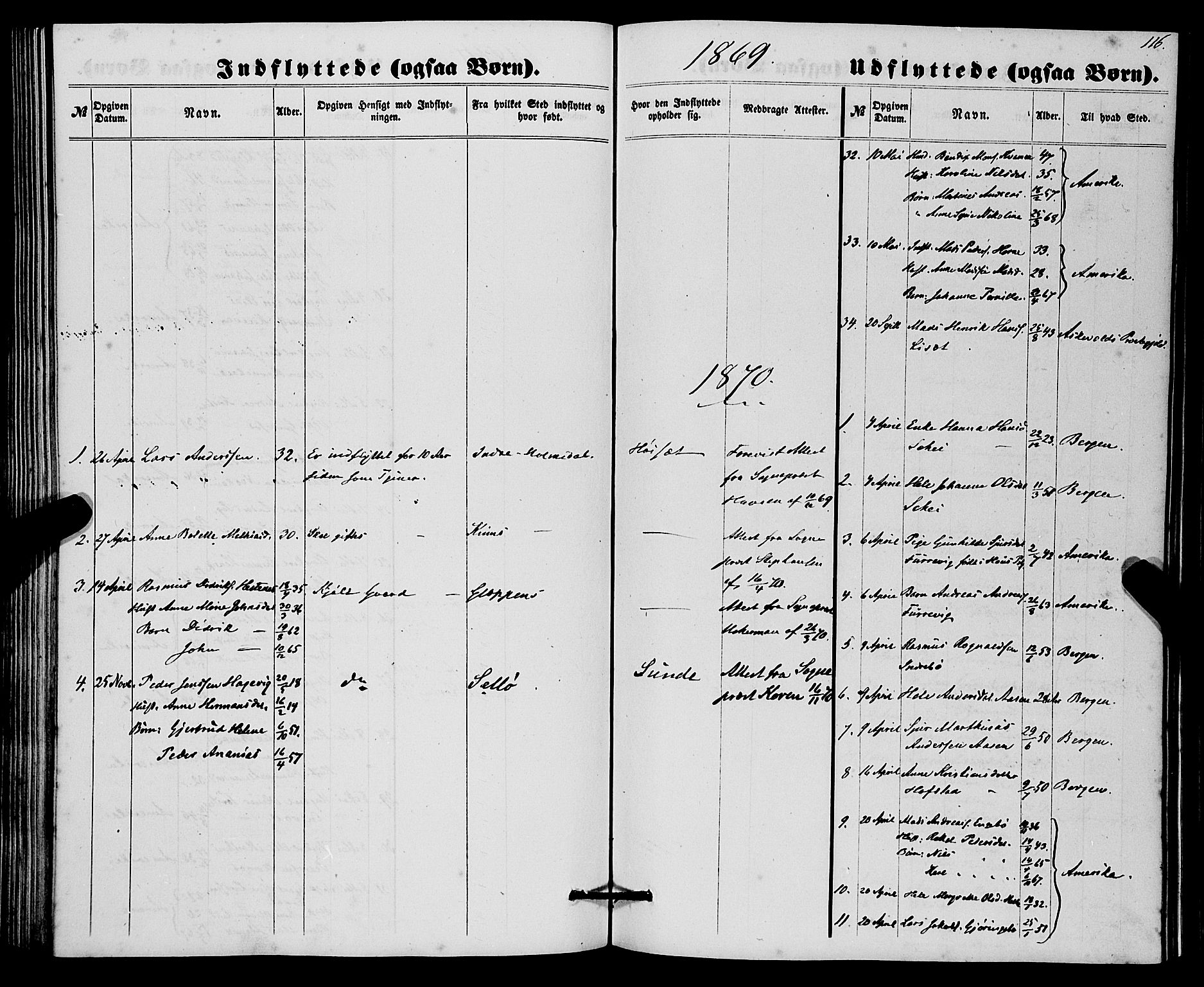 Førde sokneprestembete, AV/SAB-A-79901/H/Haa/Haaa/L0010: Ministerialbok nr. A 10, 1861-1876, s. 116