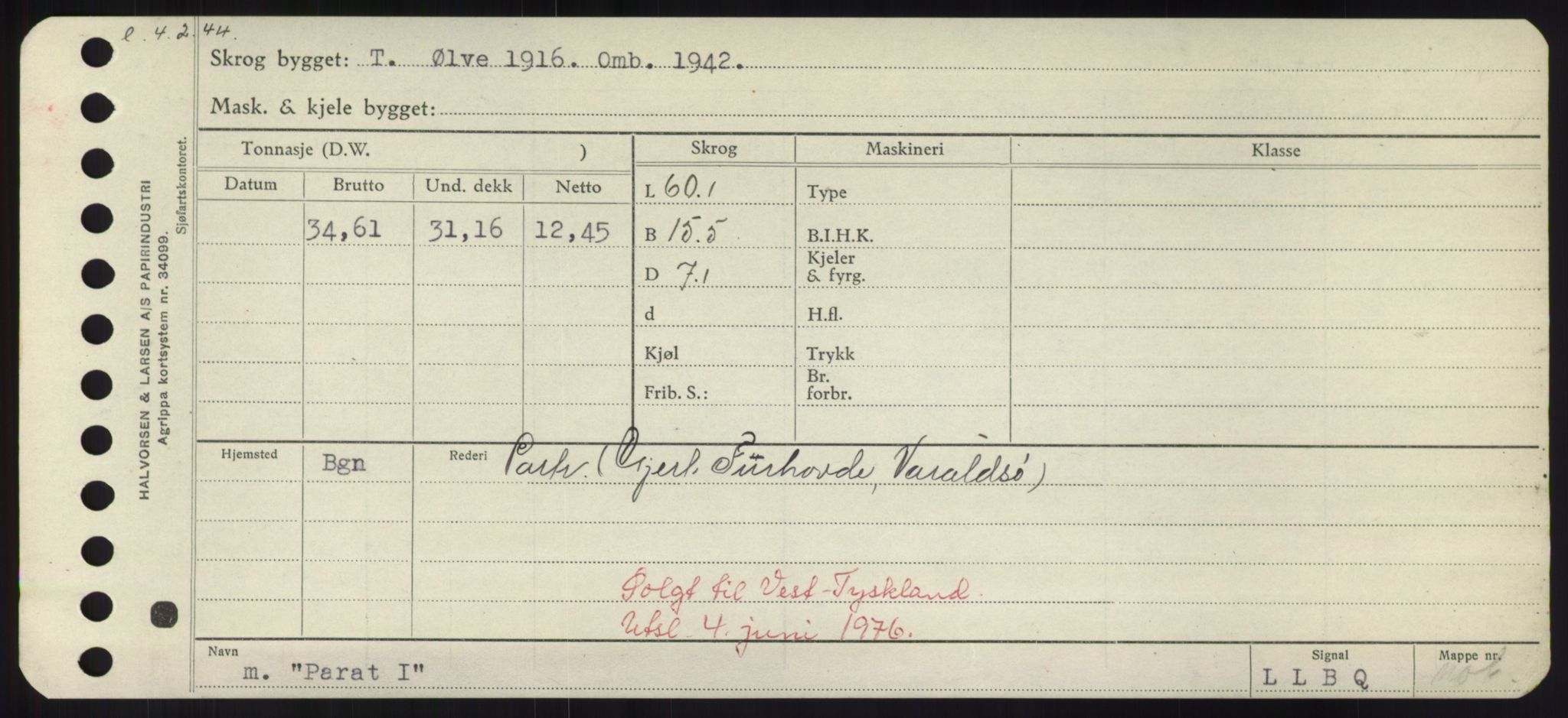 Sjøfartsdirektoratet med forløpere, Skipsmålingen, AV/RA-S-1627/H/Hd/L0029: Fartøy, P, s. 65