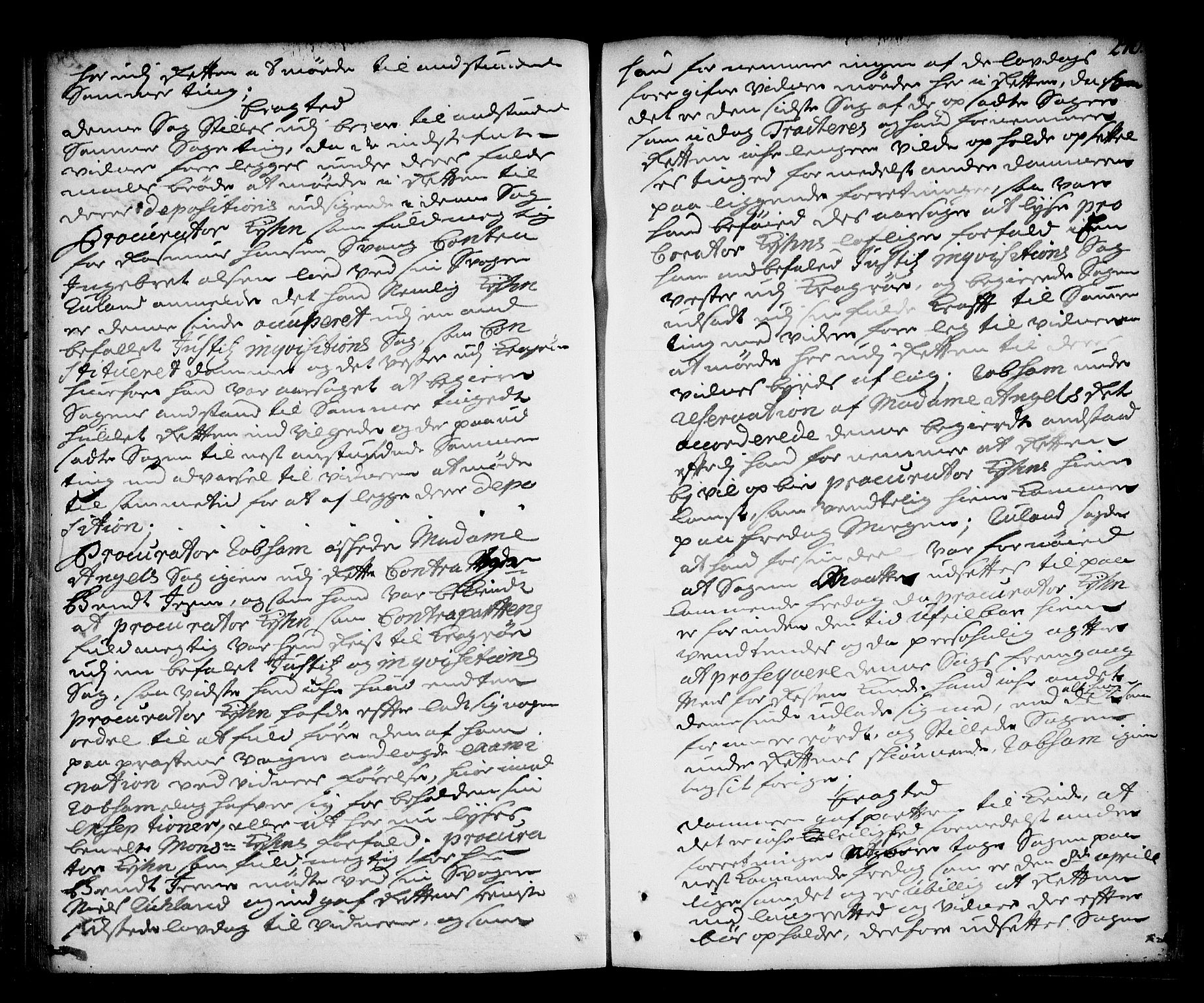 Lier, Røyken og Hurum sorenskriveri, AV/SAKO-A-89/F/Fa/L0049: Tingbok, 1738-1741, s. 240