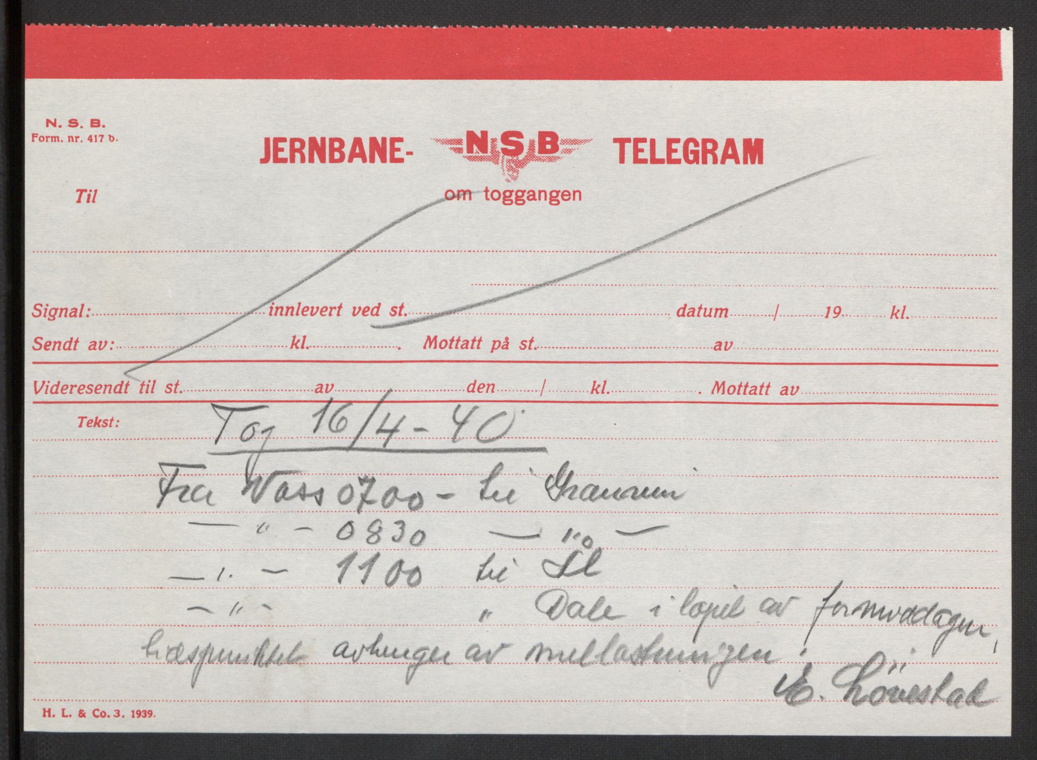 Forsvaret, Forsvarets krigshistoriske avdeling, AV/RA-RAFA-2017/Y/Yb/L0098: II-C-11-400  -  4. Divisjon., 1940, s. 17