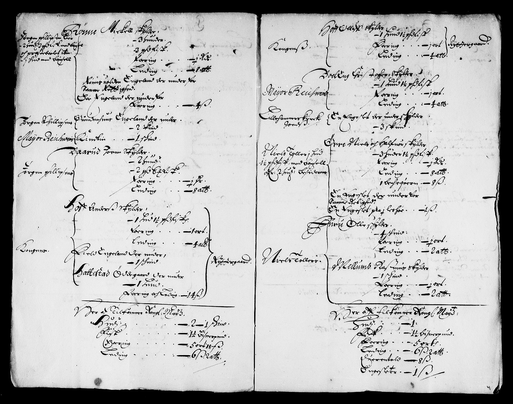 Rentekammeret inntil 1814, Reviderte regnskaper, Stiftamtstueregnskaper, Landkommissariatet på Akershus og Akershus stiftamt, AV/RA-EA-5869/R/Rb/L0126: Akershus stiftamt, 1674-1677