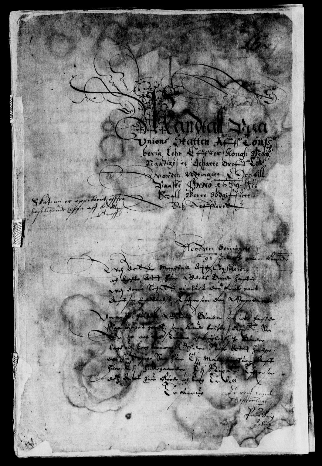 Rentekammeret inntil 1814, Reviderte regnskaper, Lensregnskaper, AV/RA-EA-5023/R/Rb/Rbo/L0019: Tønsberg len, 1638-1640