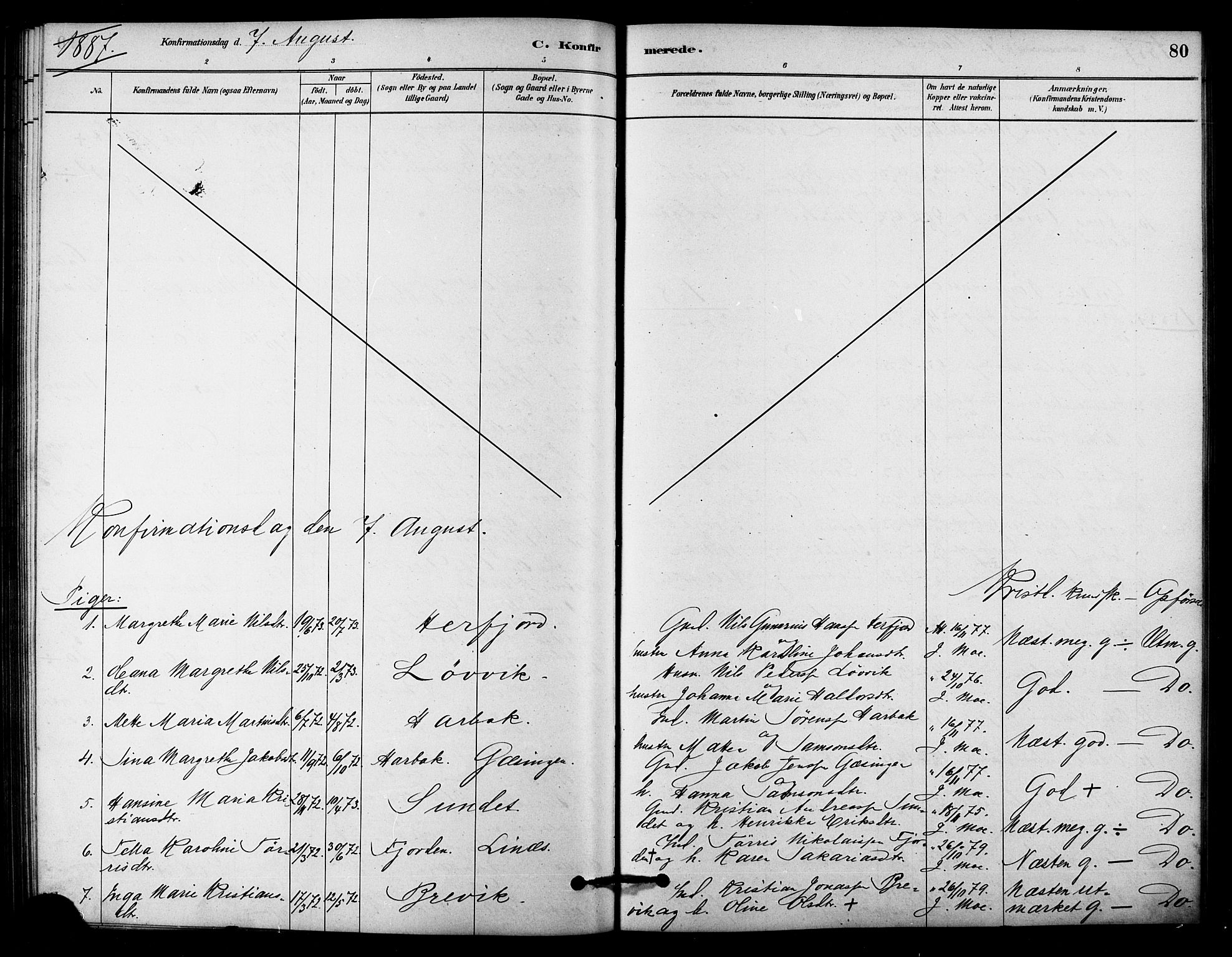 Ministerialprotokoller, klokkerbøker og fødselsregistre - Sør-Trøndelag, AV/SAT-A-1456/656/L0692: Ministerialbok nr. 656A01, 1879-1893, s. 80