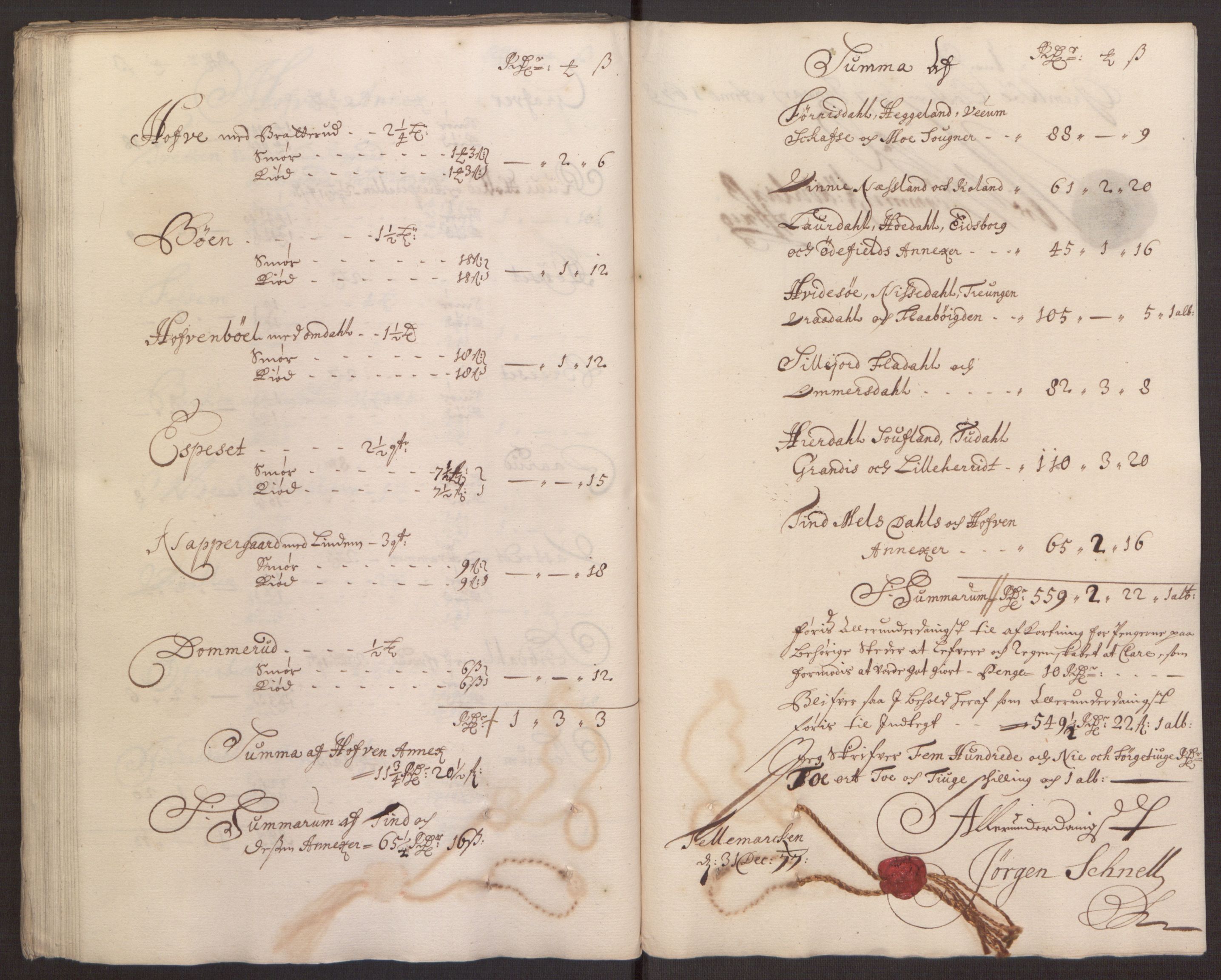 Rentekammeret inntil 1814, Reviderte regnskaper, Fogderegnskap, AV/RA-EA-4092/R35/L2067: Fogderegnskap Øvre og Nedre Telemark, 1677, s. 268