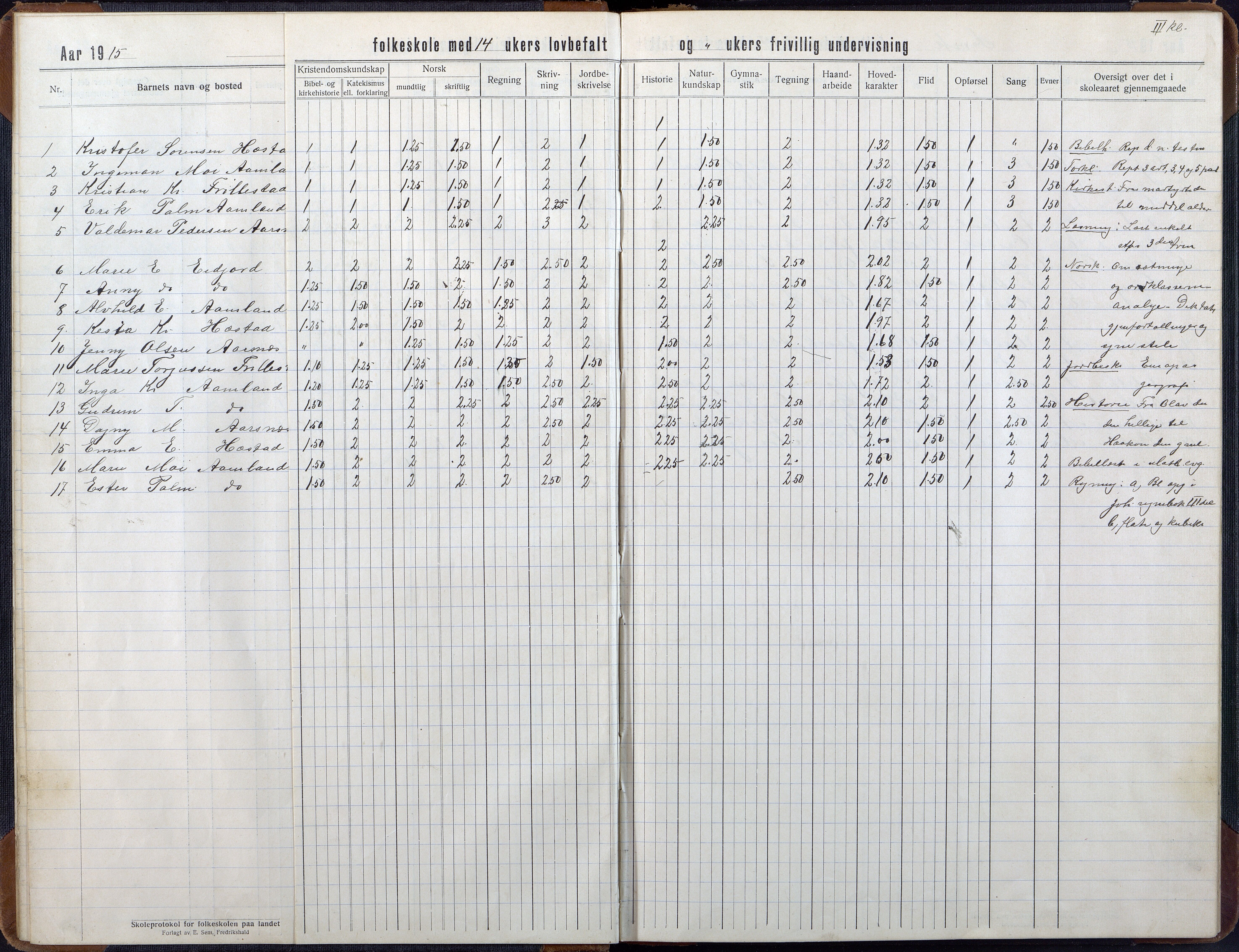 Høvåg kommune, AAKS/KA0927-PK/2/2/L0056: Kvåse, Sevik, Hæstad og Ytre Årsnes - Skoleprotokoll (Sevik, Hæstad), 1914-1944