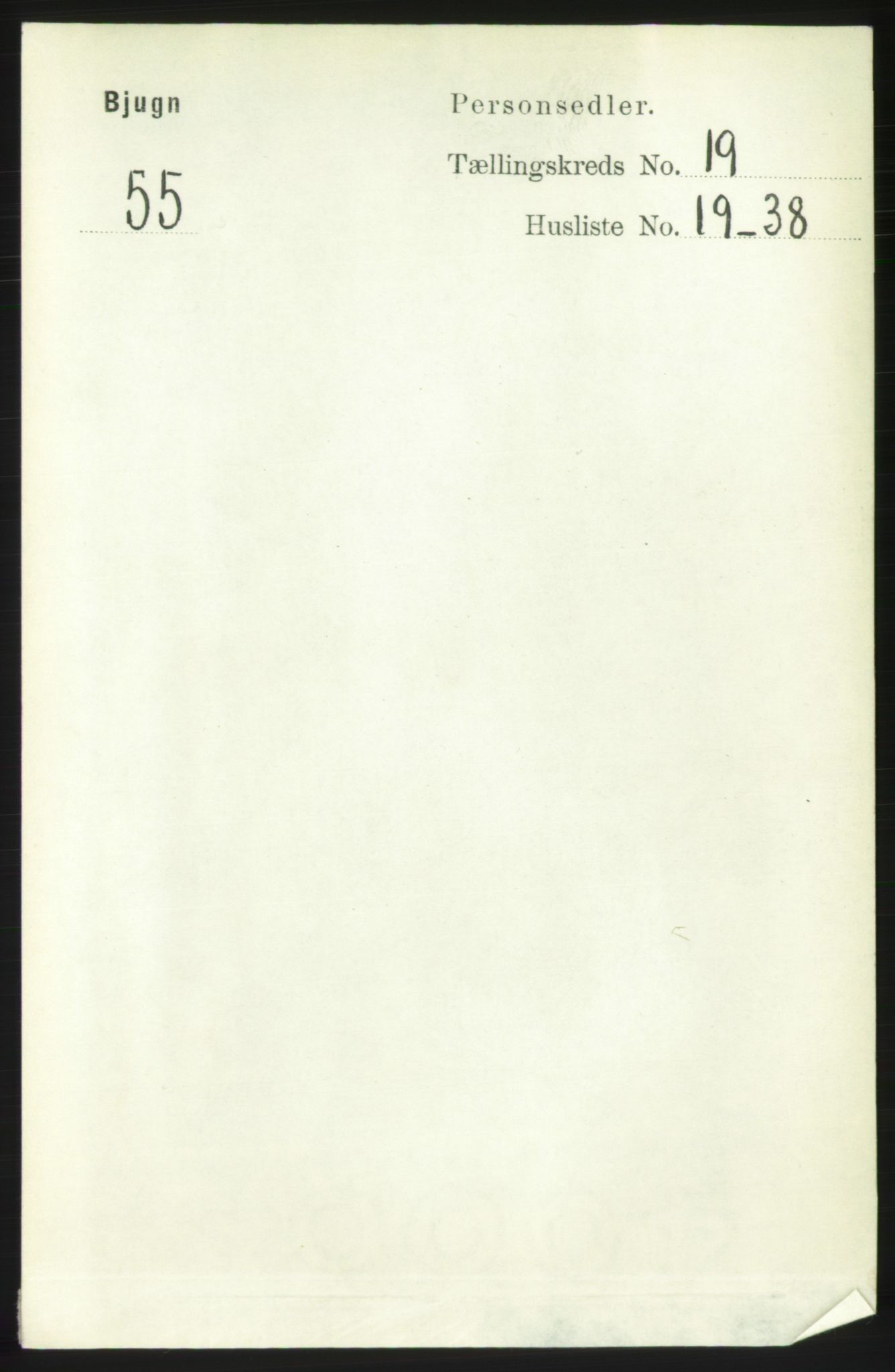 RA, Folketelling 1891 for 1627 Bjugn herred, 1891, s. 5219