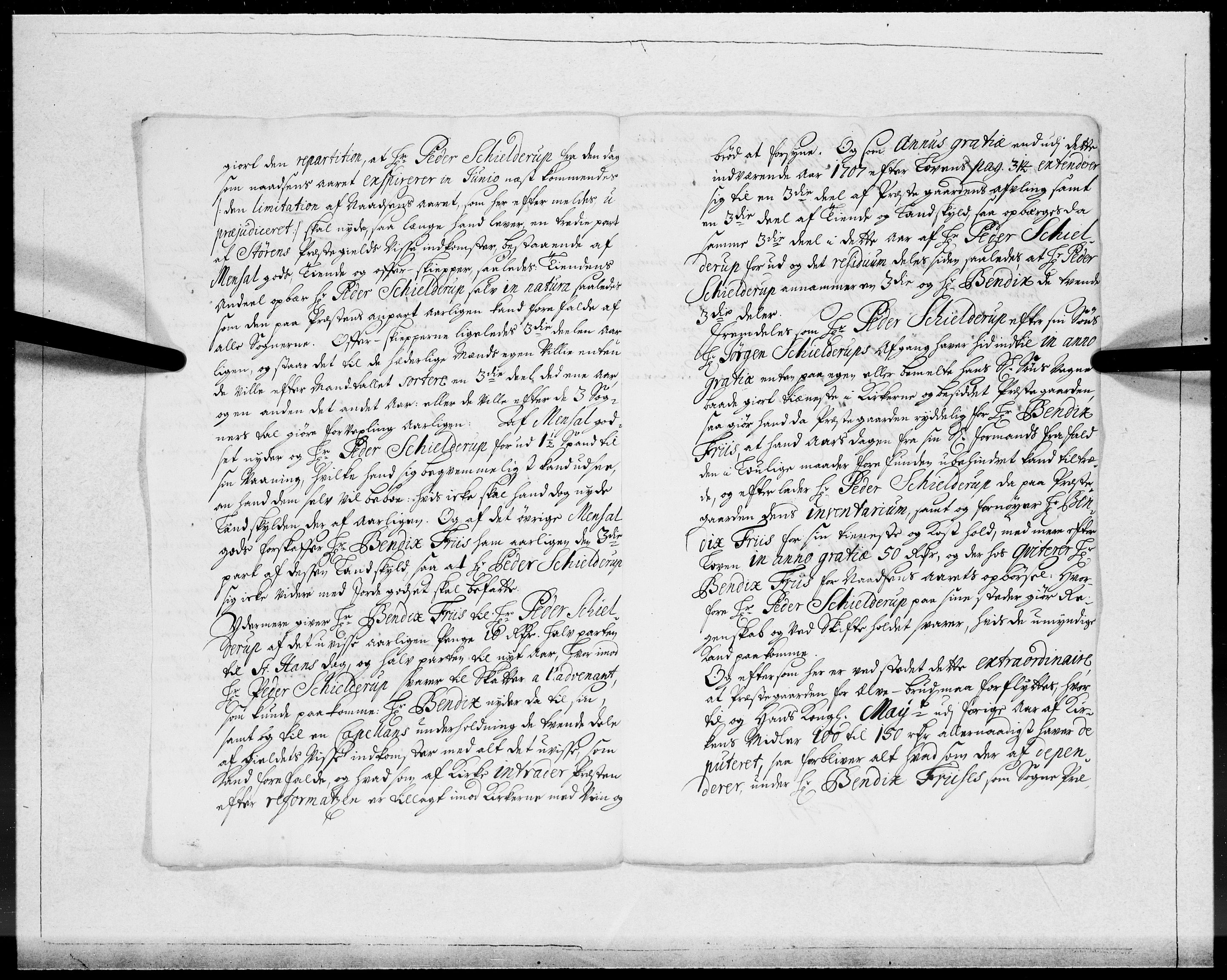 Danske Kanselli 1572-1799, AV/RA-EA-3023/F/Fc/Fcc/Fcca/L0064: Norske innlegg 1572-1799, 1707, s. 20
