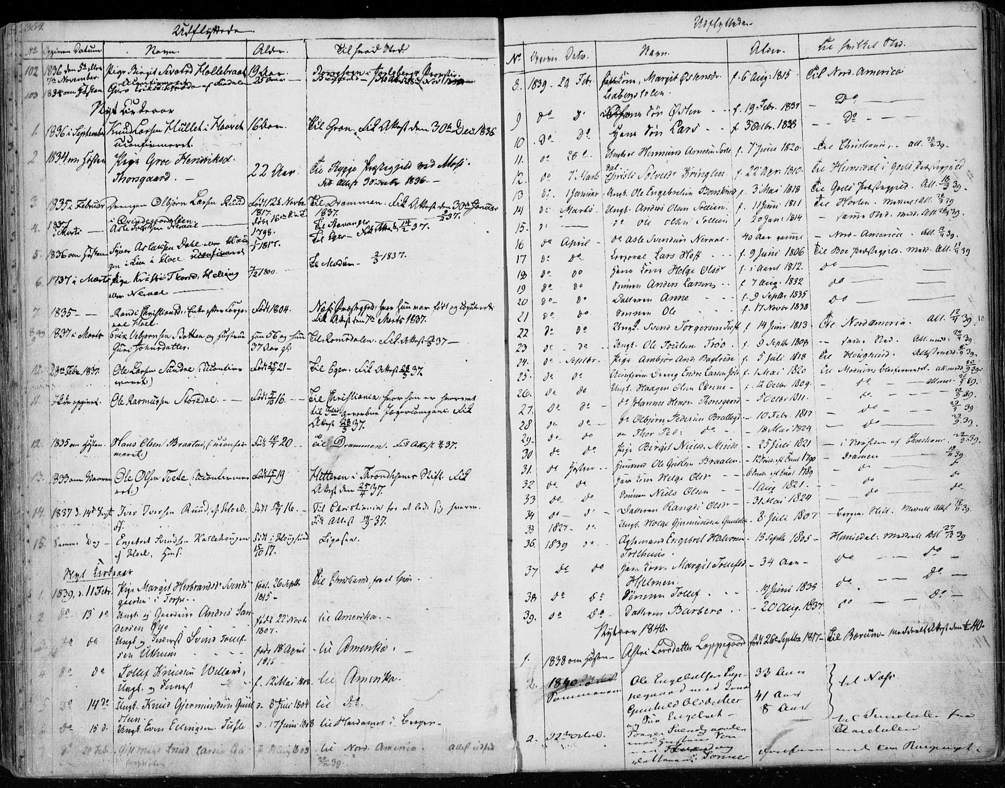 Ål kirkebøker, AV/SAKO-A-249/F/Fa/L0005: Ministerialbok nr. I 5, 1825-1848, s. 354