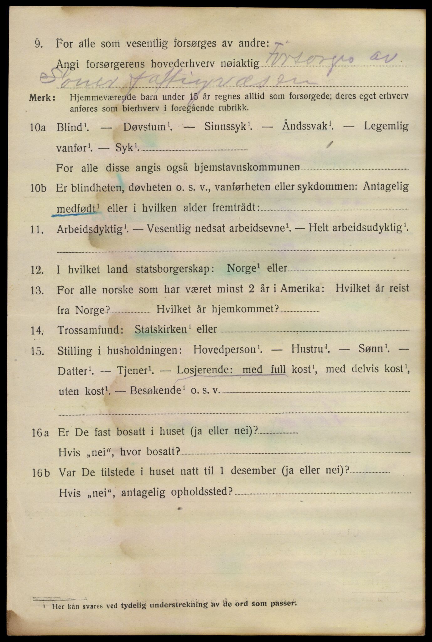 SAO, Folketelling 1920 for 0201 Son ladested, 1920, s. 957