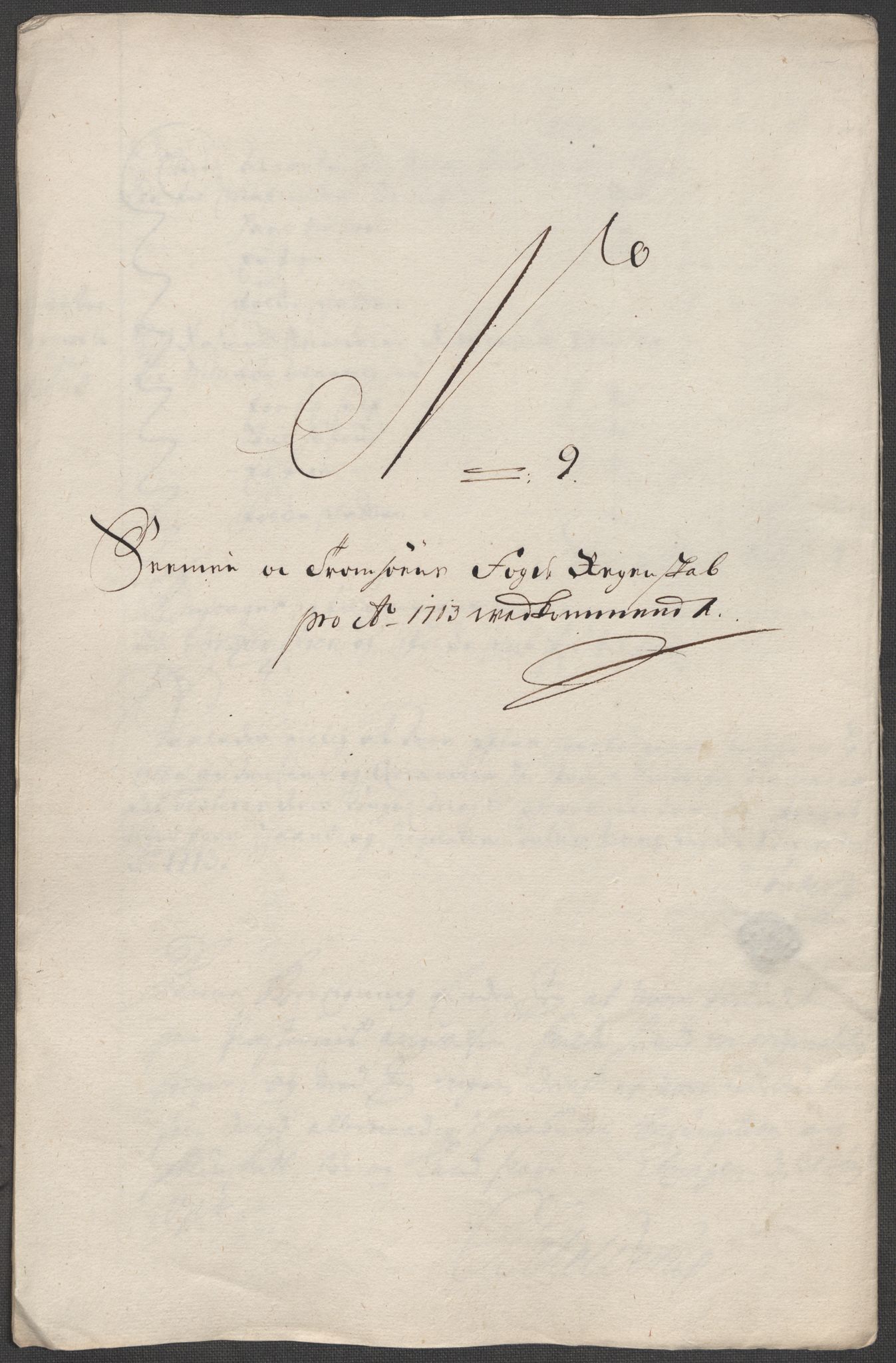 Rentekammeret inntil 1814, Reviderte regnskaper, Fogderegnskap, AV/RA-EA-4092/R68/L4759: Fogderegnskap Senja og Troms, 1713, s. 95