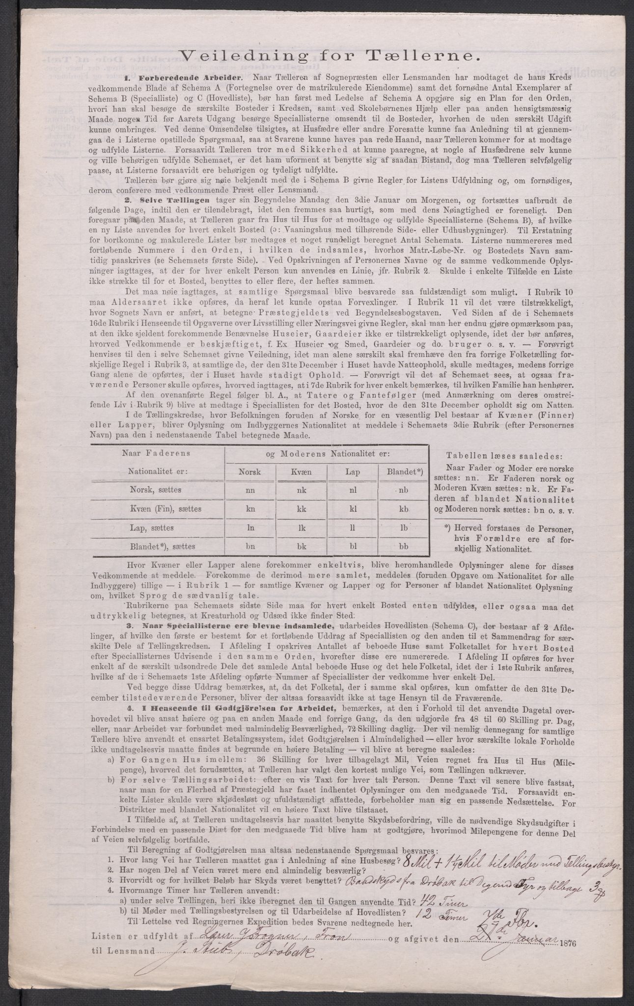 RA, Folketelling 1875 for 0215L Drøbak prestegjeld, Frogn sokn, 1875, s. 12