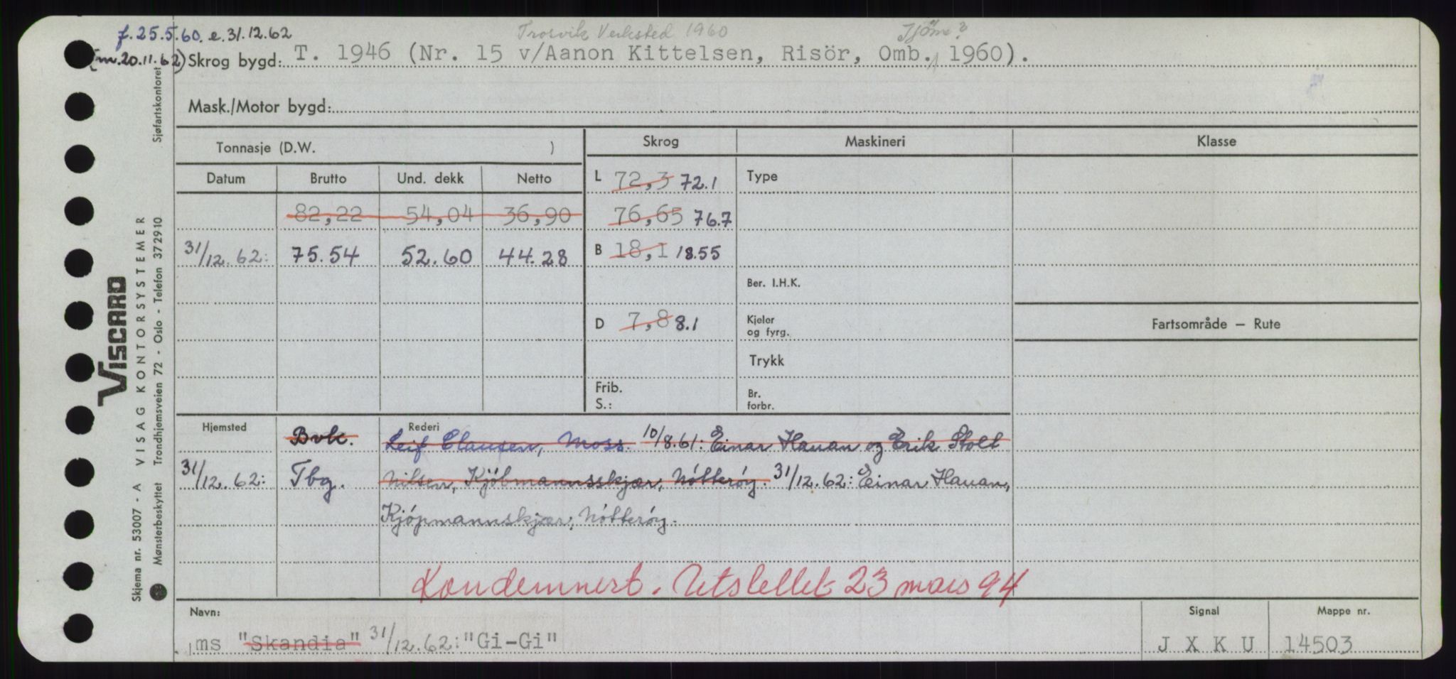 Sjøfartsdirektoratet med forløpere, Skipsmålingen, AV/RA-S-1627/H/Hd/L0012: Fartøy, G-Glø, s. 343