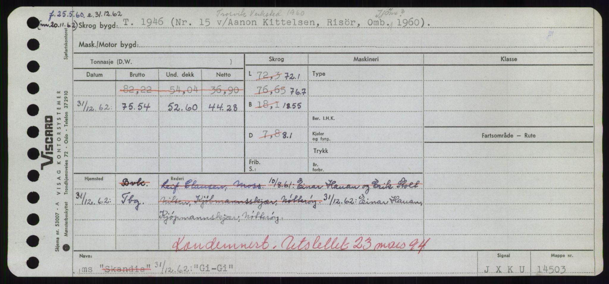 Sjøfartsdirektoratet med forløpere, Skipsmålingen, RA/S-1627/H/Hd/L0012: Fartøy, G-Glø, s. 343