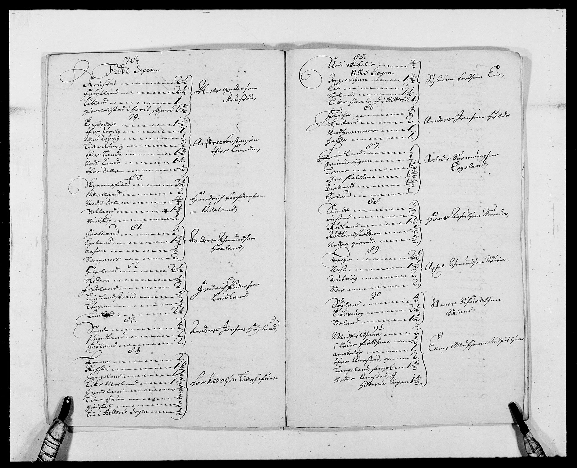 Rentekammeret inntil 1814, Reviderte regnskaper, Fogderegnskap, RA/EA-4092/R41/L2536: Fogderegnskap Lista, 1690-1693, s. 75