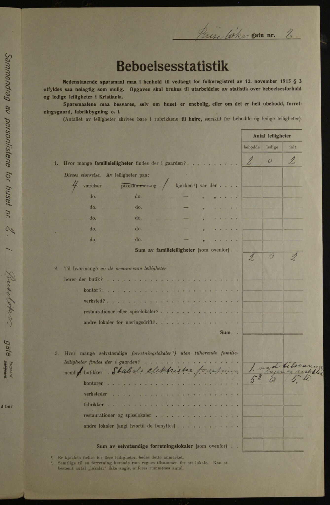 OBA, Kommunal folketelling 1.12.1923 for Kristiania, 1923, s. 93487