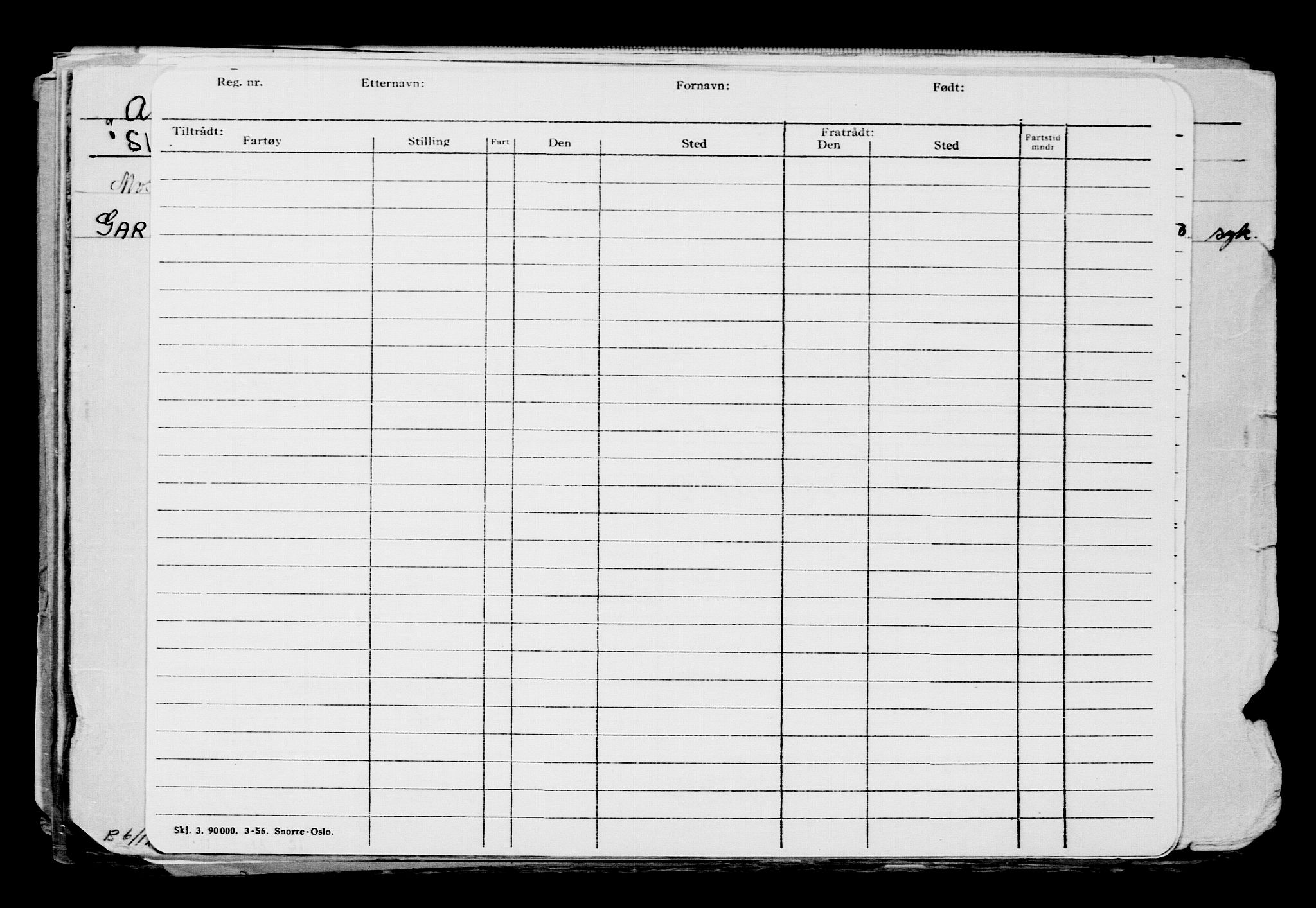 Direktoratet for sjømenn, AV/RA-S-3545/G/Gb/L0153: Hovedkort, 1917, s. 445